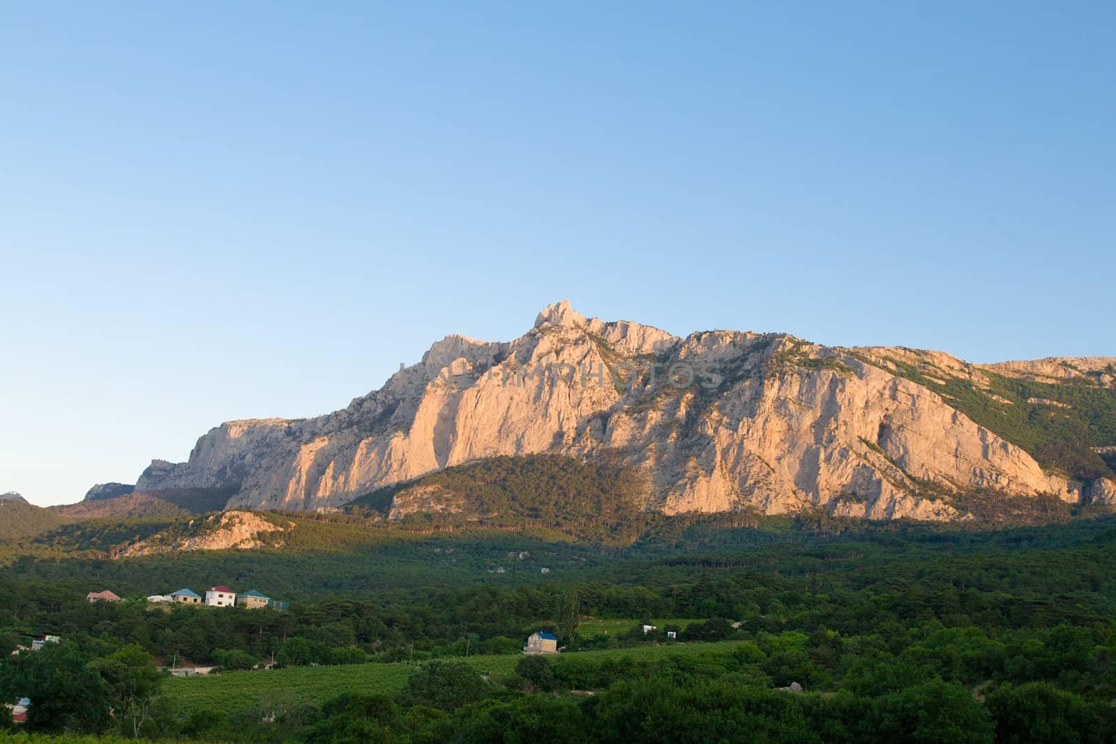 mountain landscape, Ai-Petri, Crimea