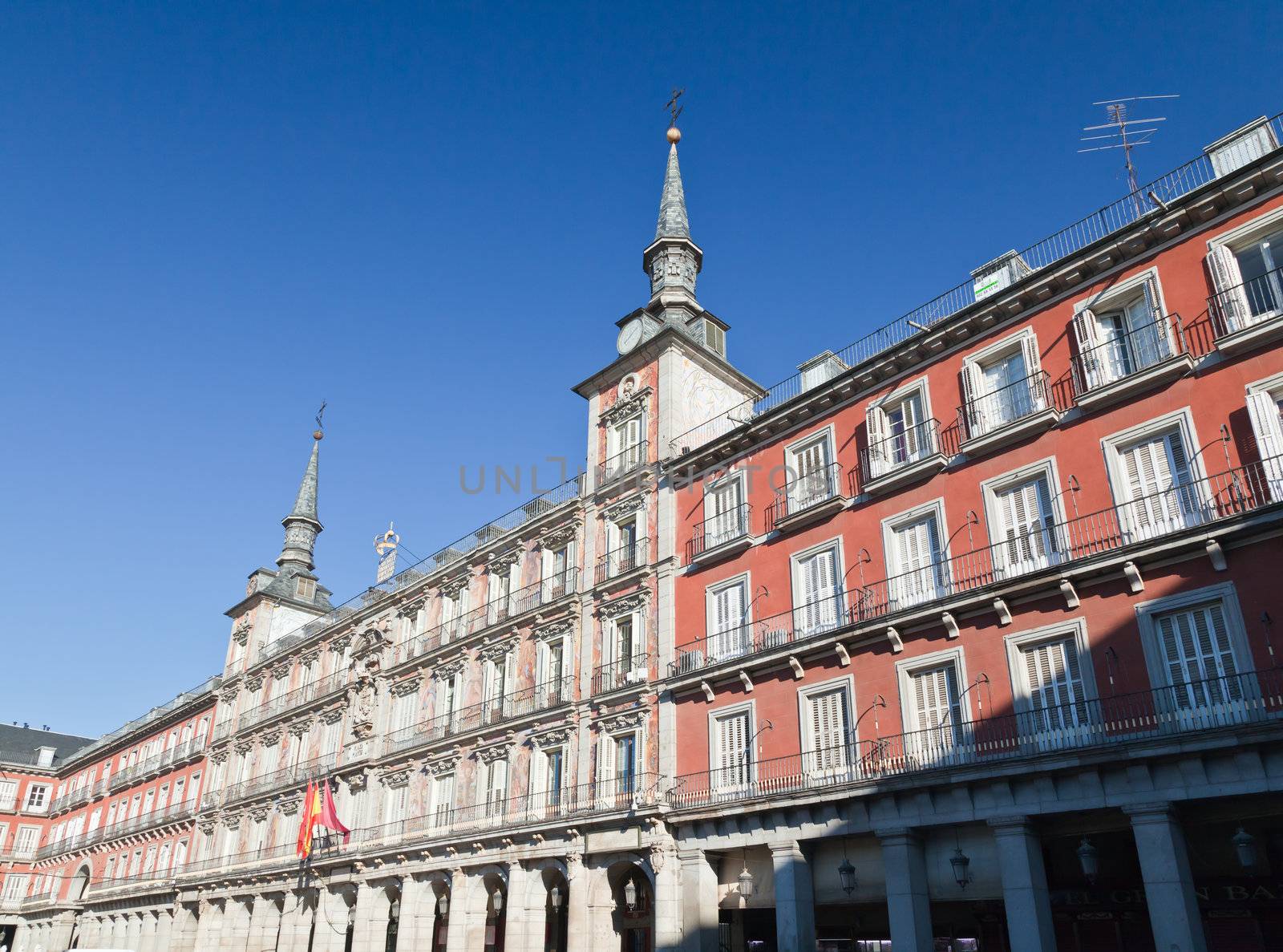 The Plaza Mayor (Main Square) in Madrid by gary718
