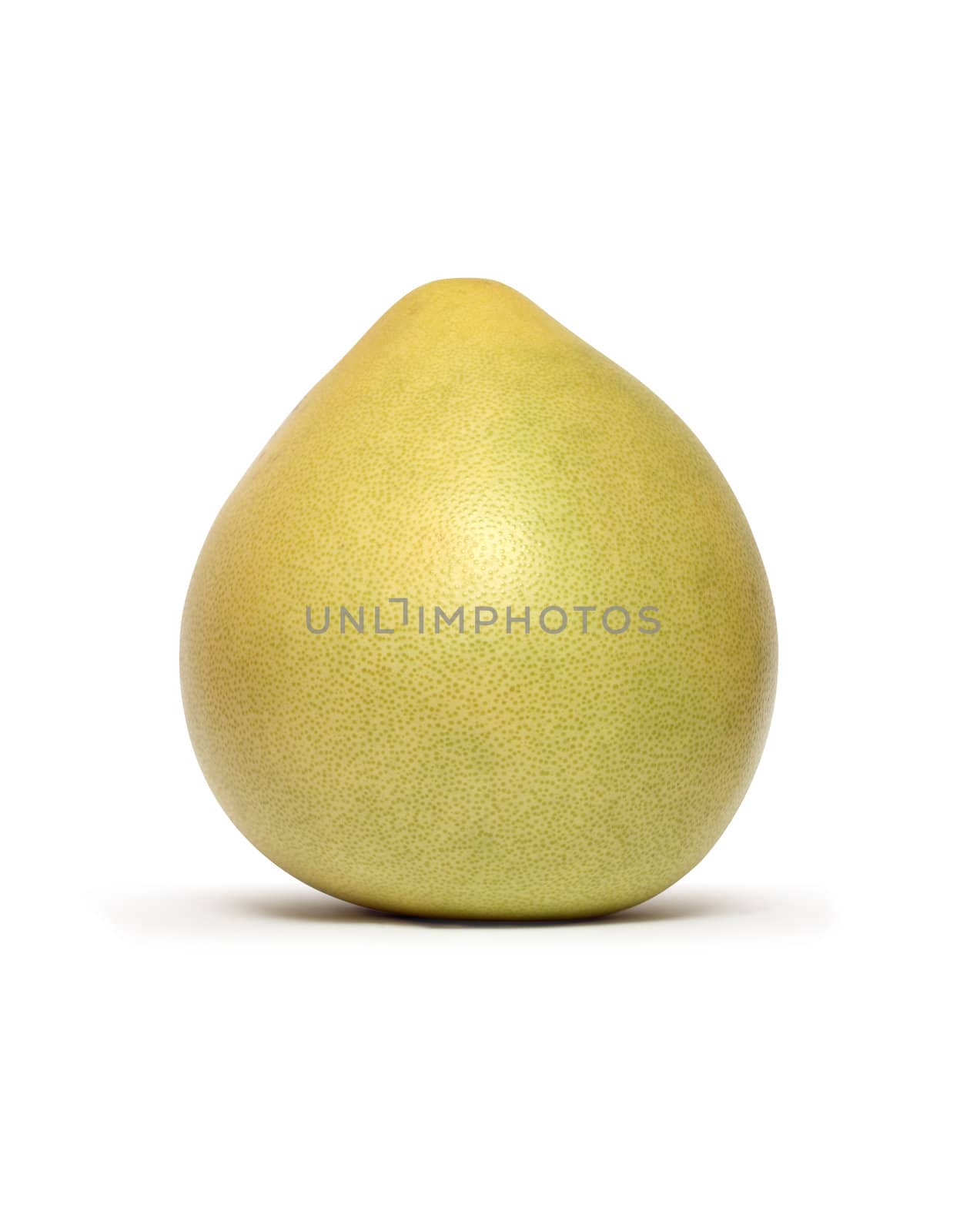 Fresh pummelo isolated on white background with clipping path