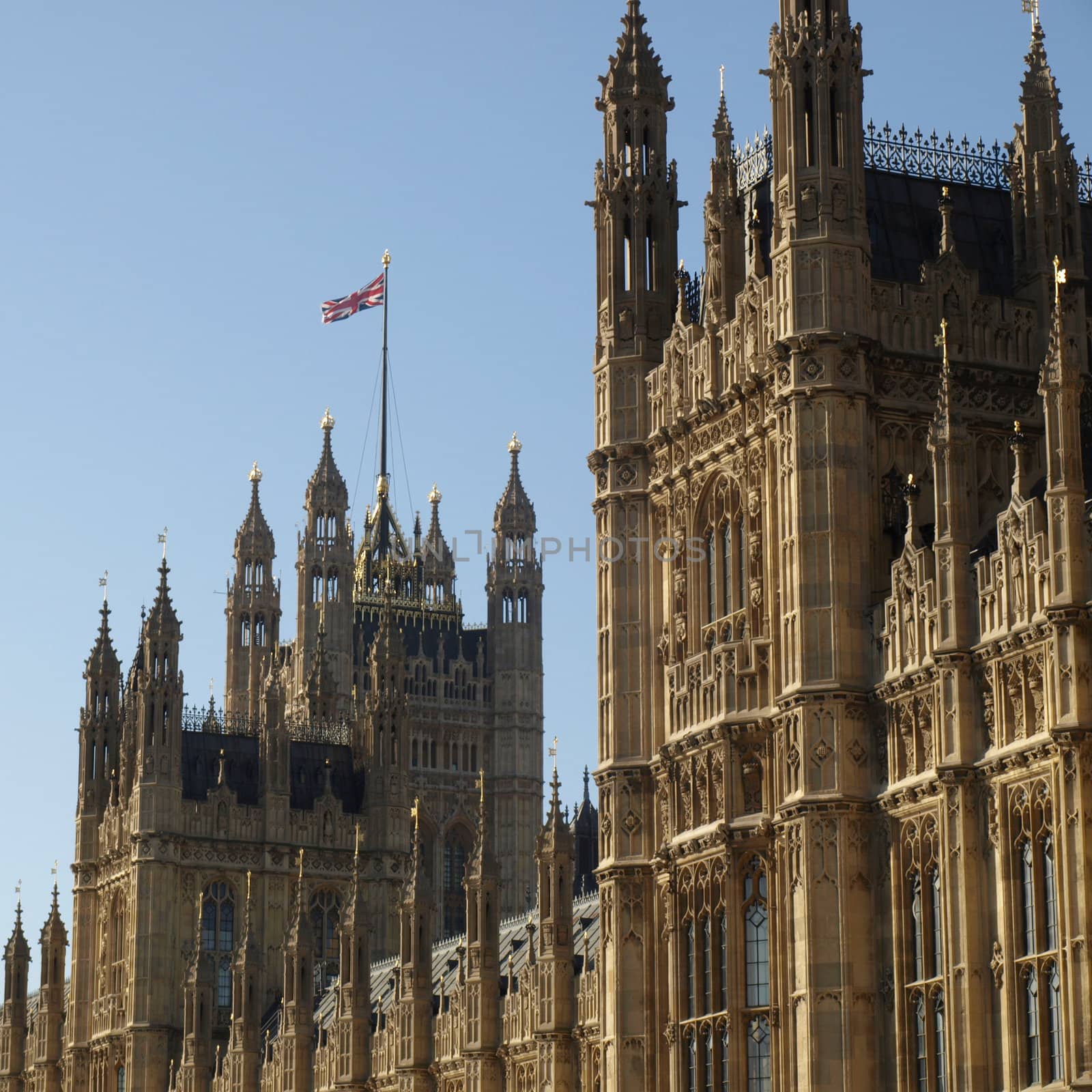 Big Ben at the Houses of Parliament, Westminster Palace, London, UK