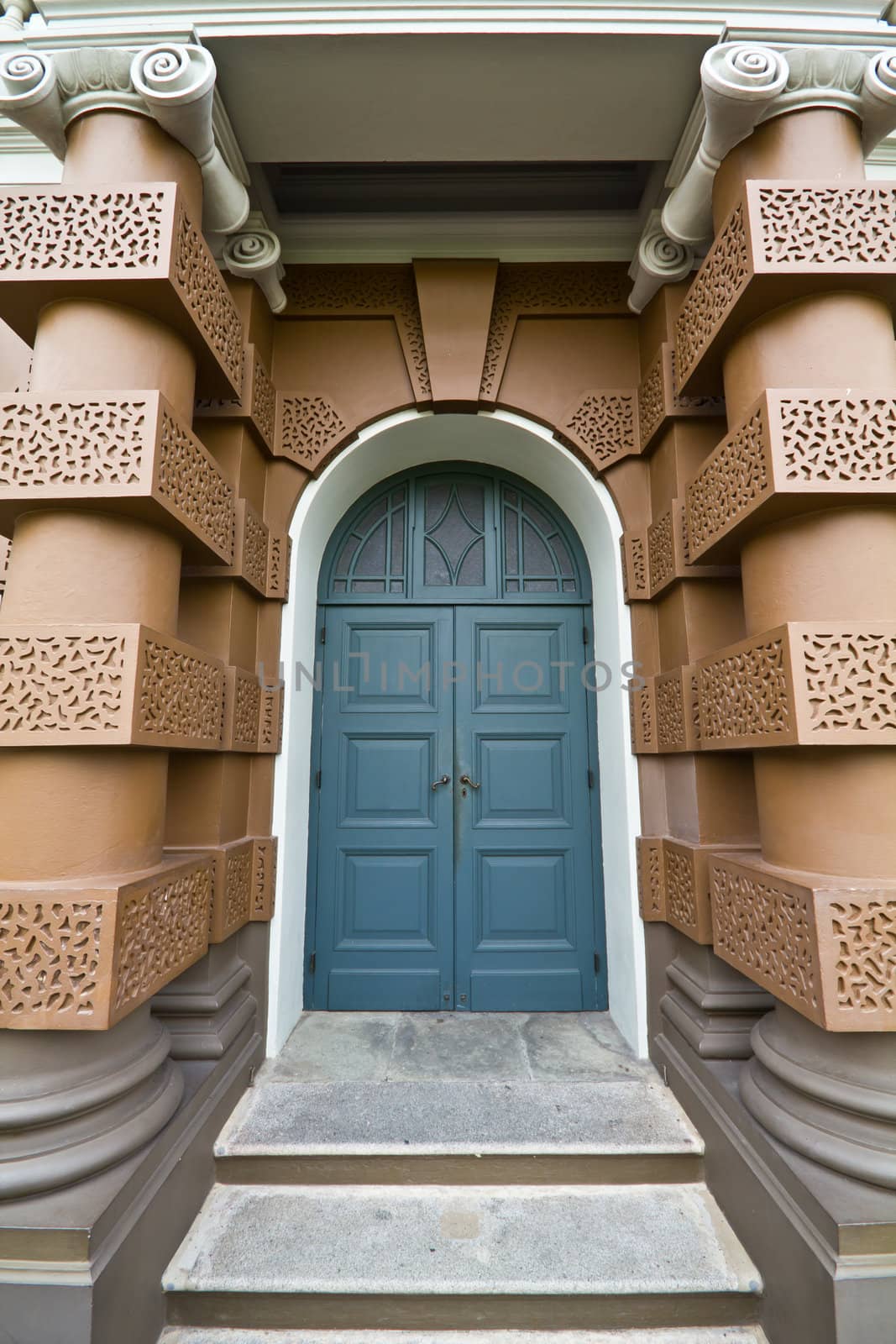 Classic style building in Grand Palace, Bangkok, Thailand by lavoview