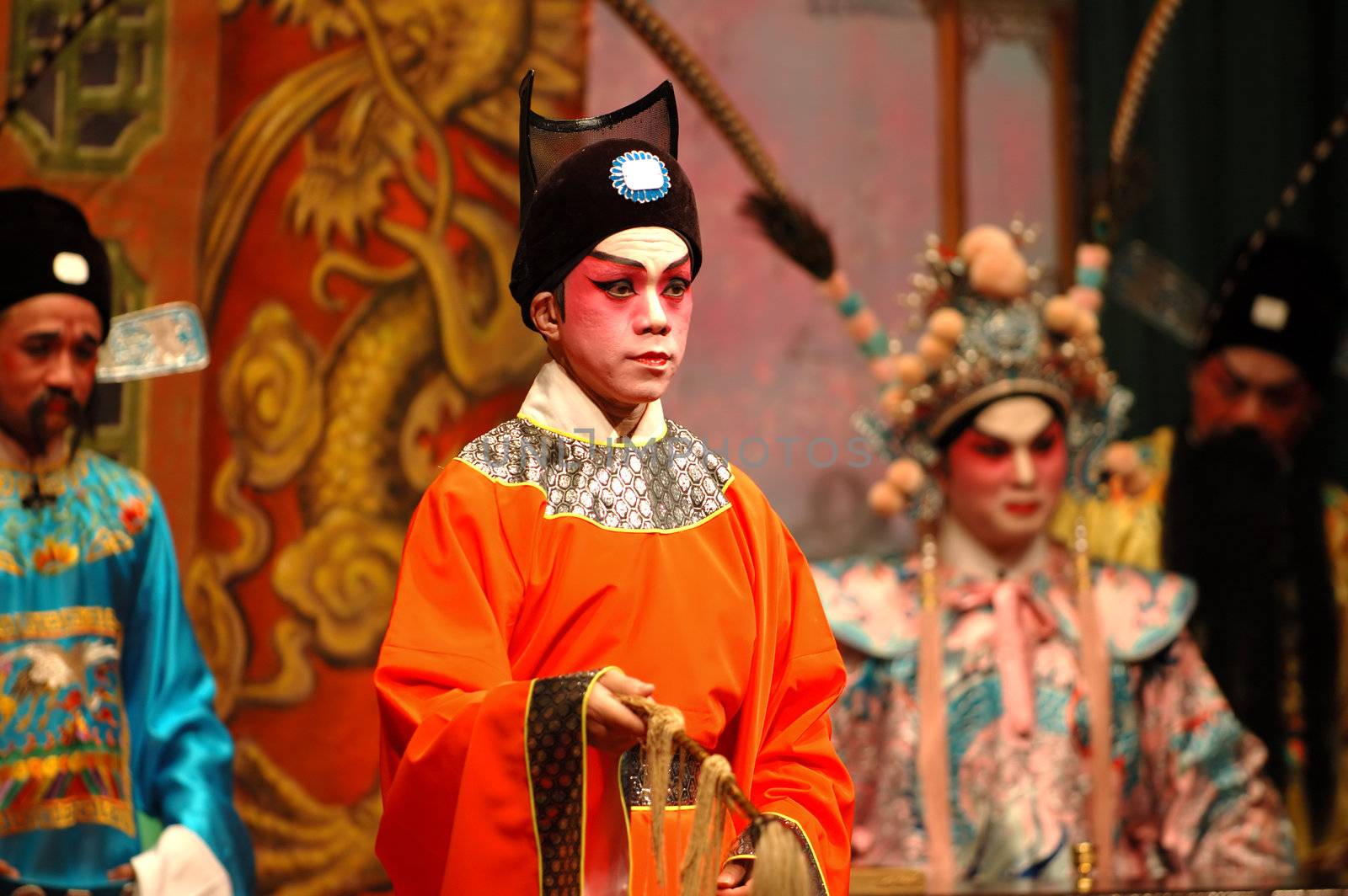 The performance of Guang Dong (Chinese) opera