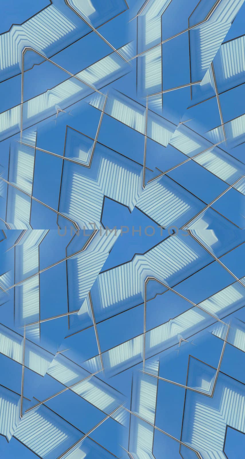 A seamless pattern background made out of windows.