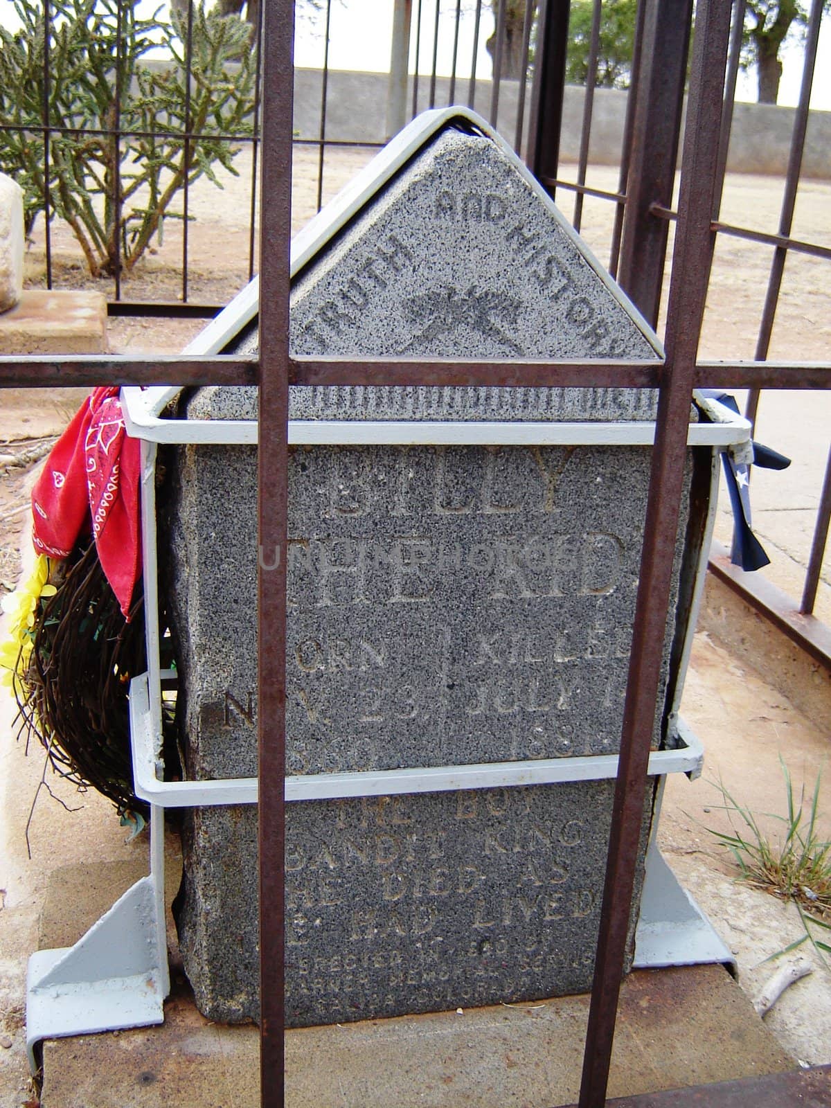 Billy the kid grave by RefocusPhoto