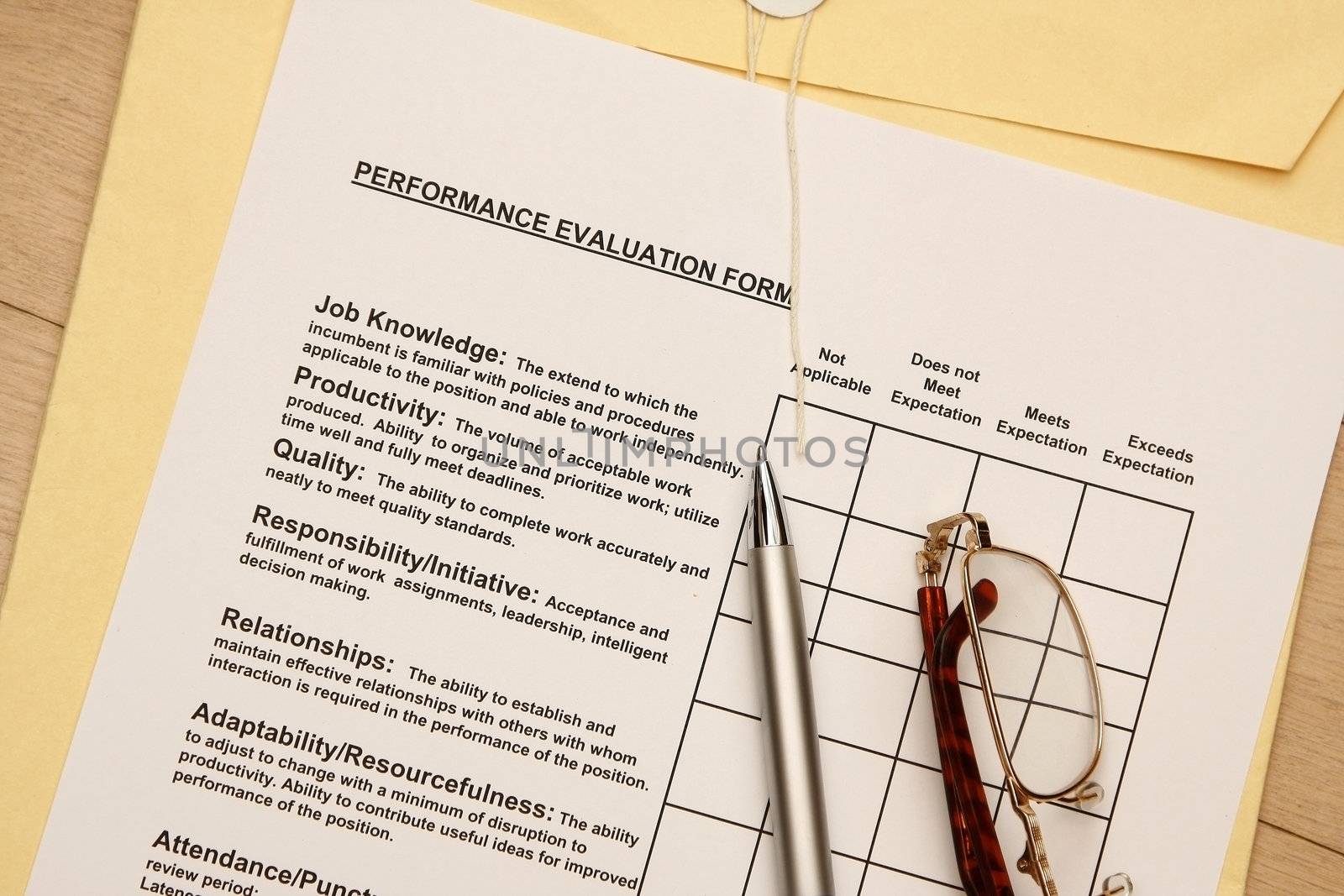 Employee Performance Evaluations by sacatani