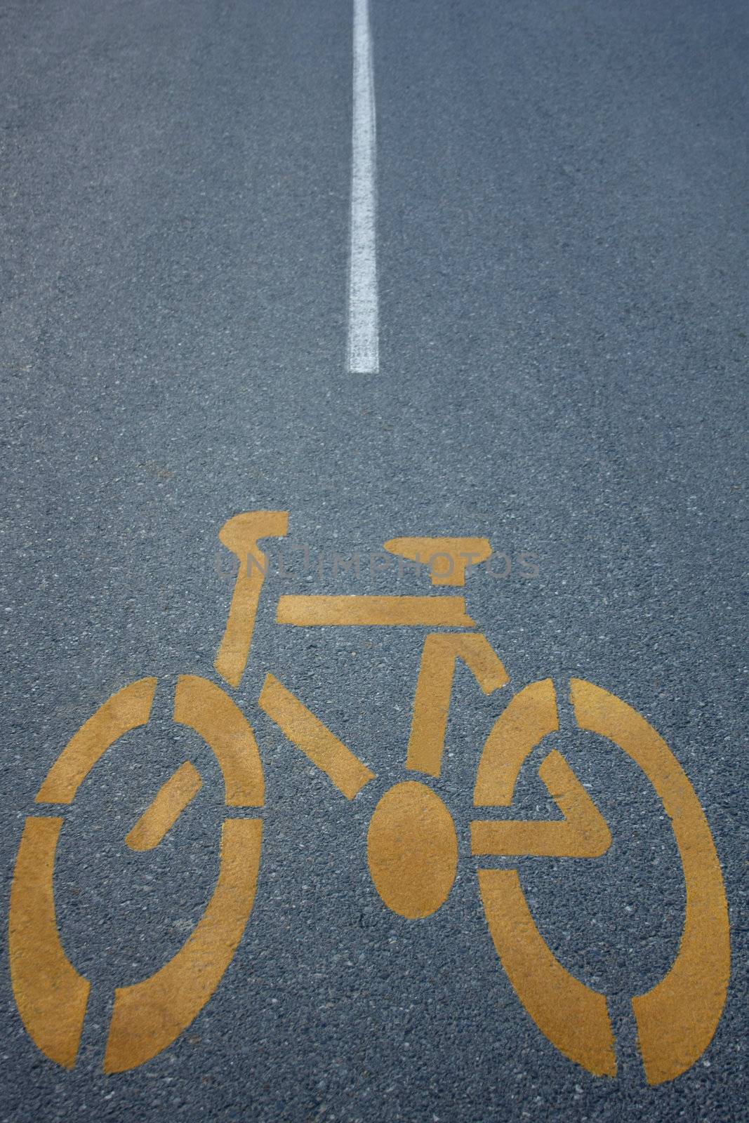 Bike Road sign