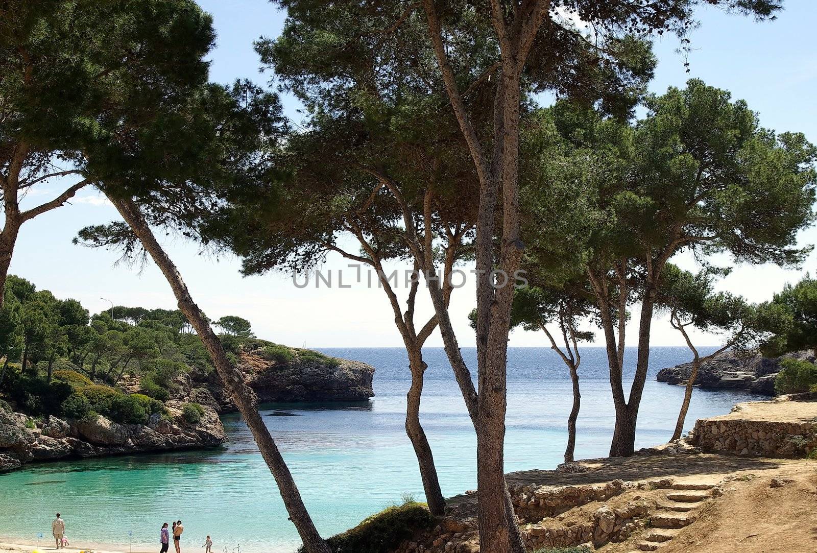 Bay in Mallorca by FotoFrank