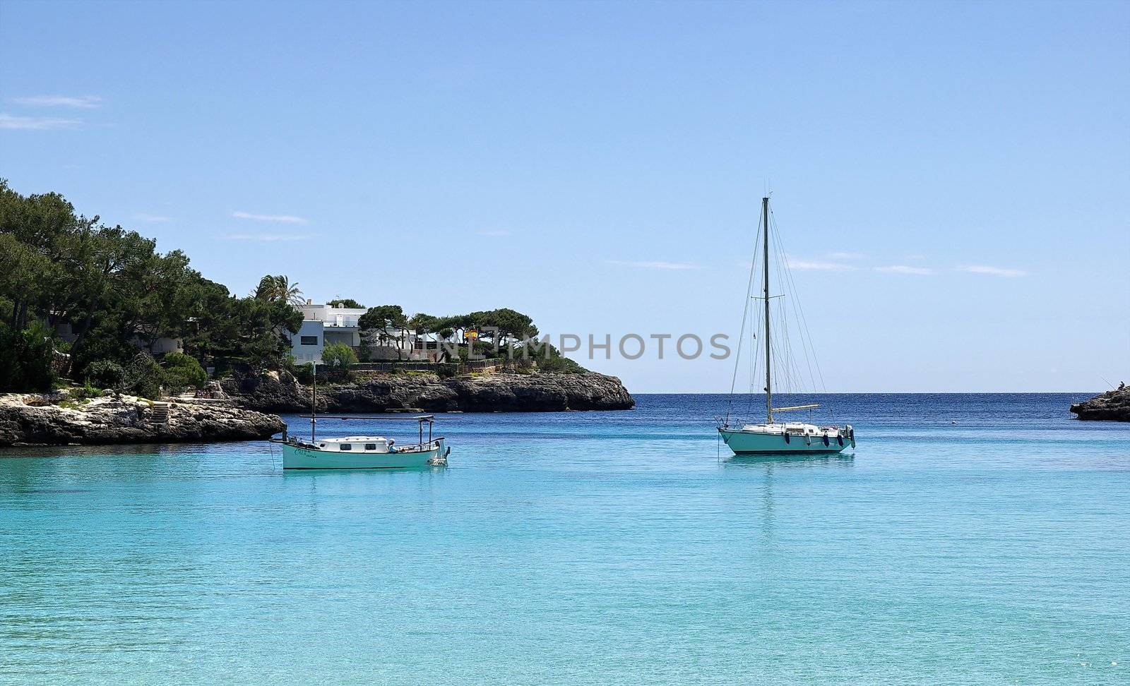 Bay in Mallorca by FotoFrank