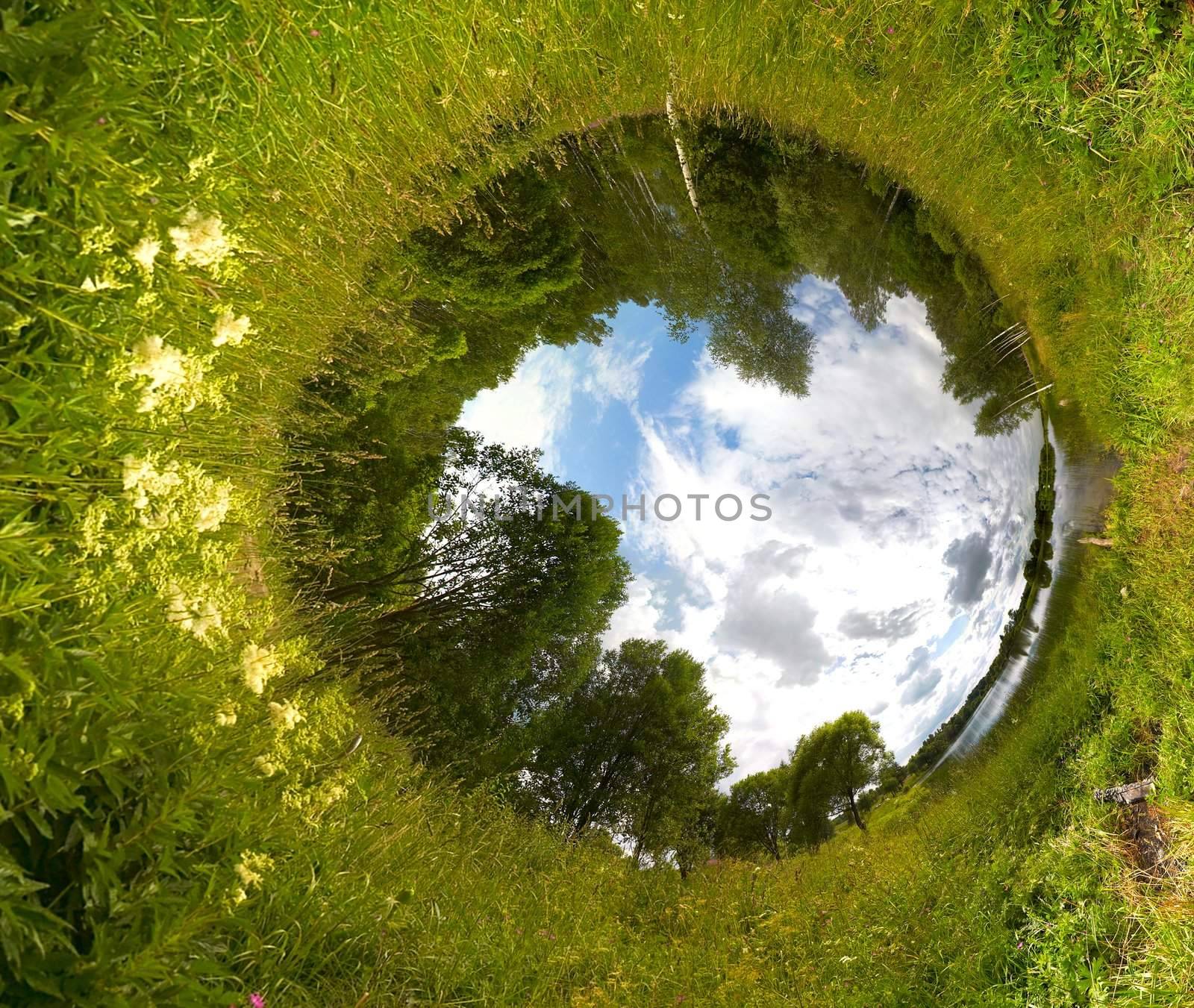 Sphere world by liseykina