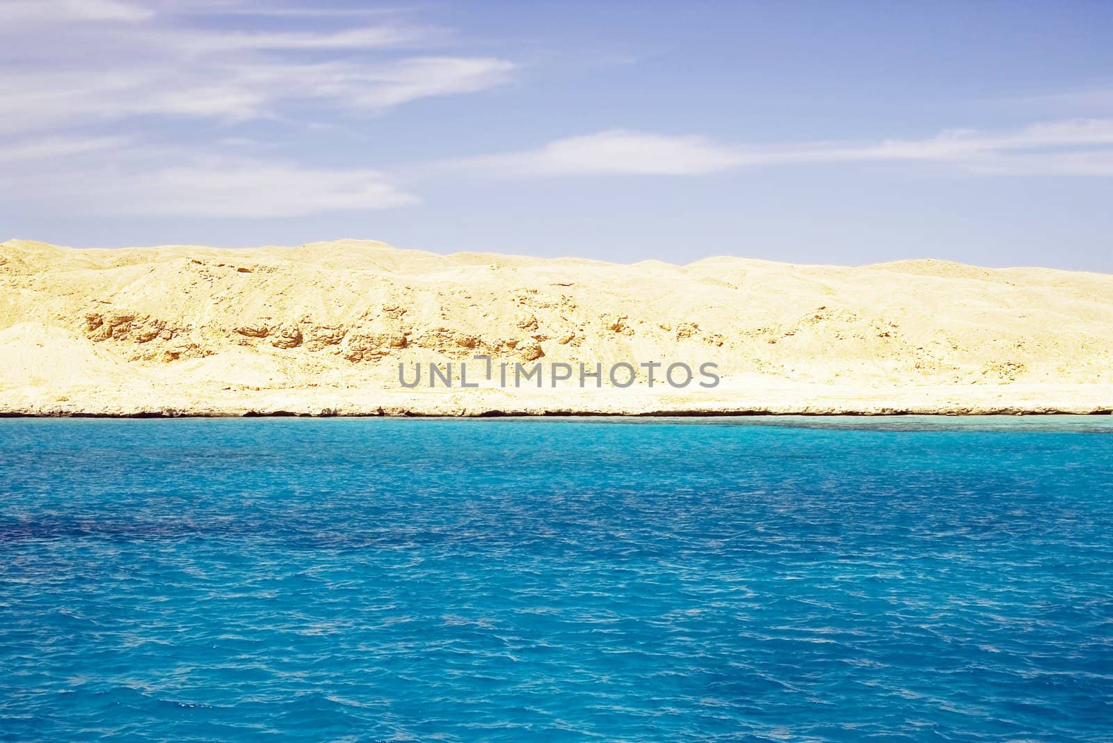 Coast of the red sea by dolnikow