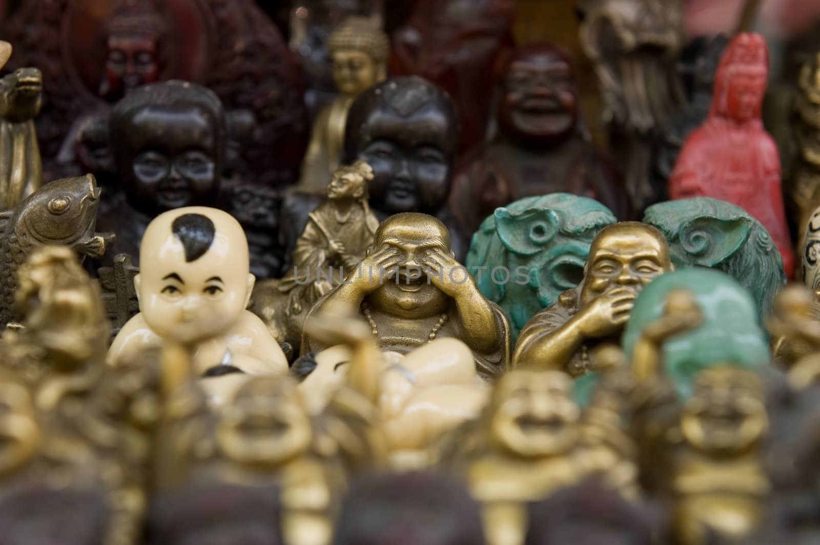 Flea Market buddha statues