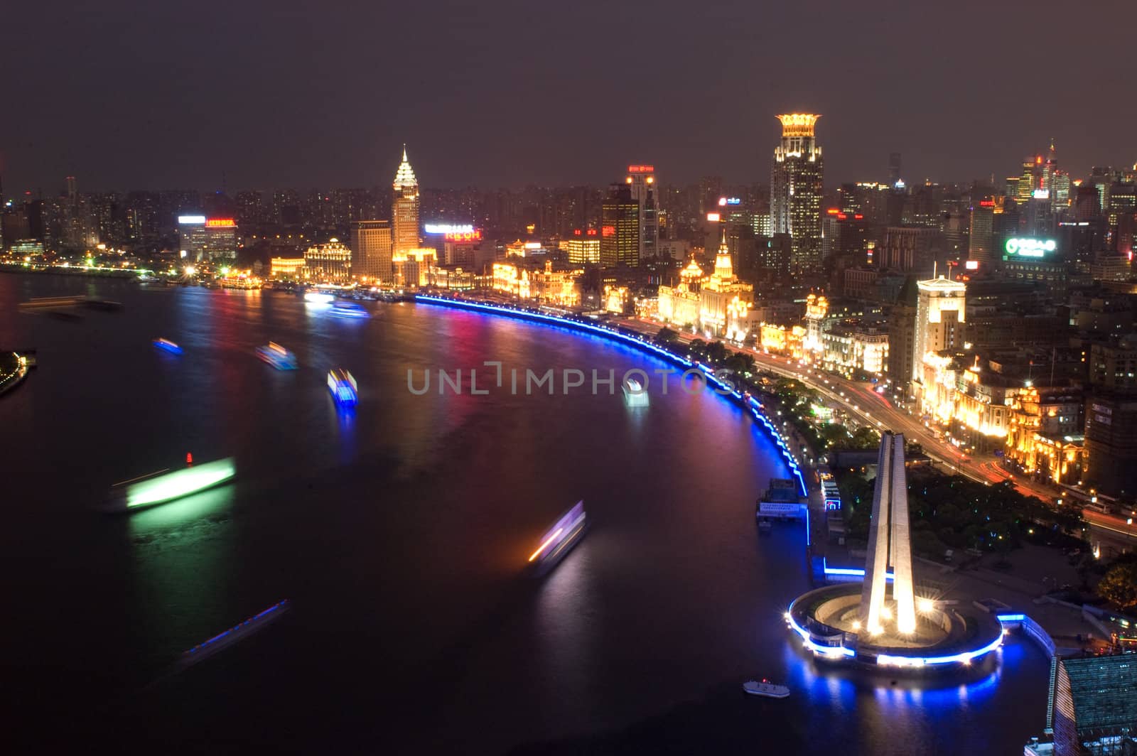 The Bund at night