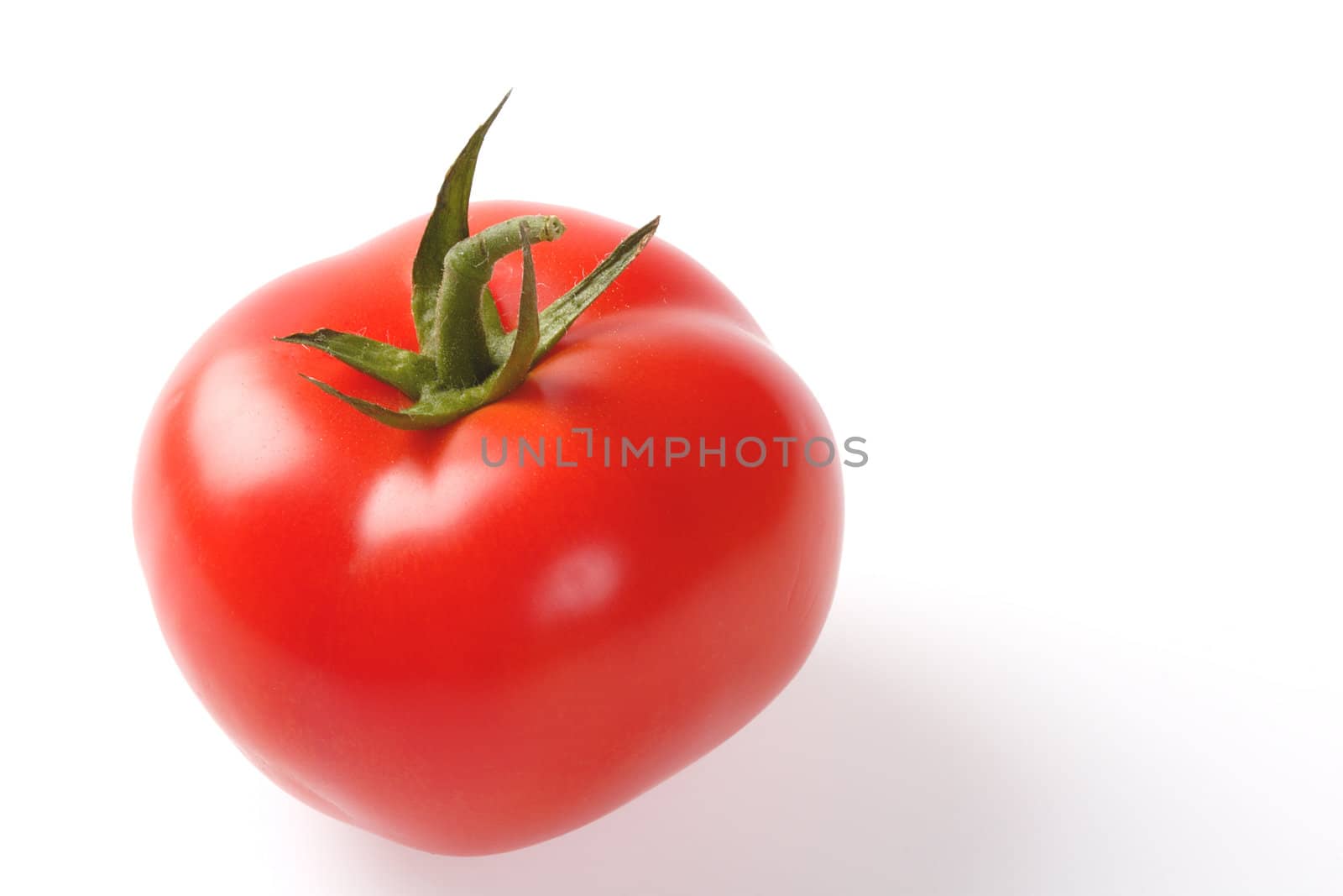 Vegetables, round red tomato