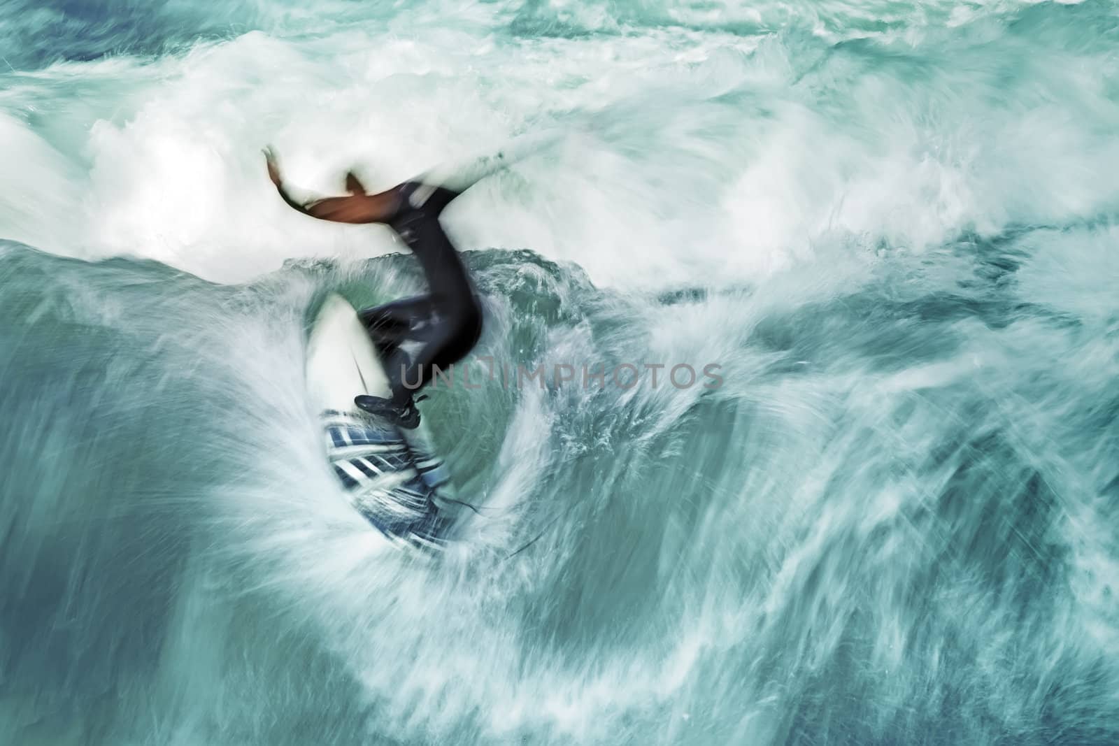 An image of a nice motion blur surfer