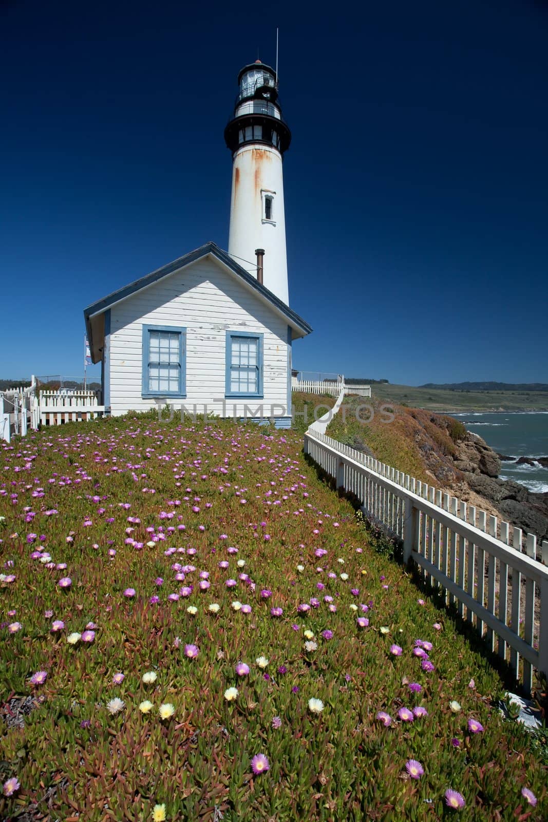 Pigeon Point Light Station or Pigeon Point Lighthouse is a lighthouse built in 1871 to guide ships on the Pacific coast of California. It is one of the tallest lighthouses in the United States.