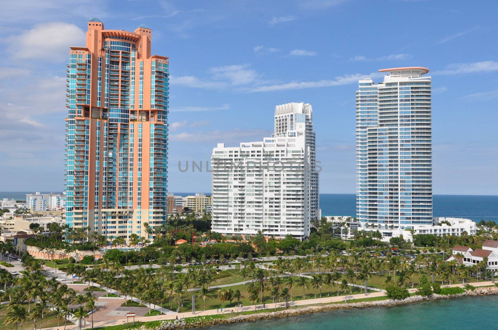 View of Miami in Florida