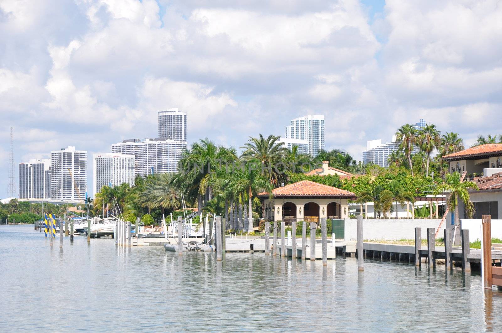 Star & Palm Islands in Miami by sainaniritu