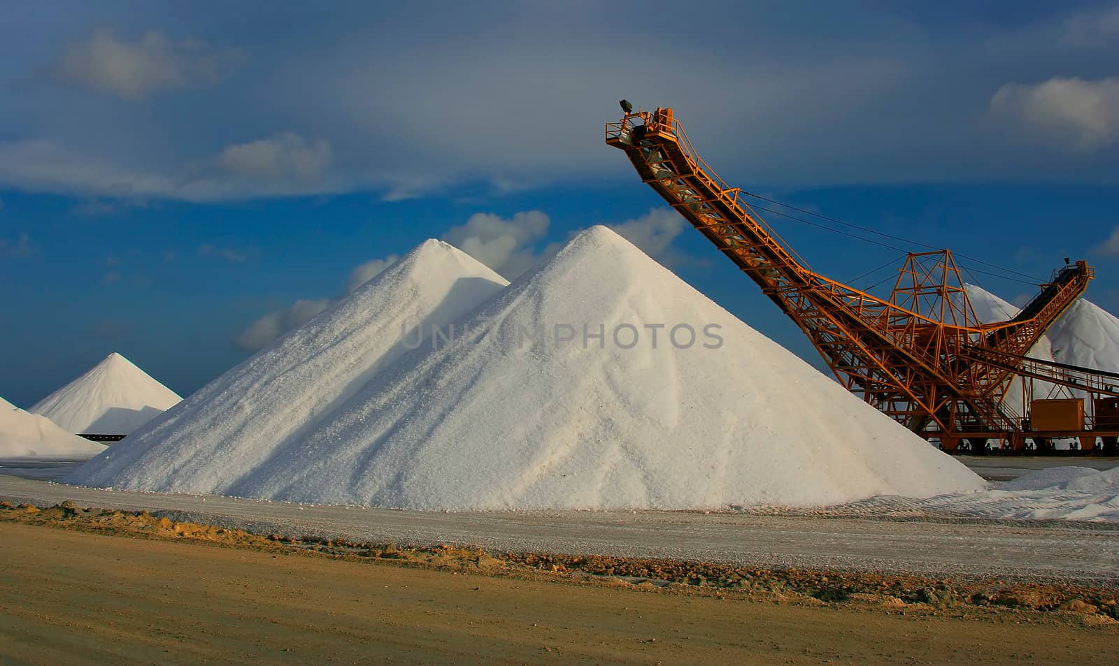 salt production plant bonaire csribean