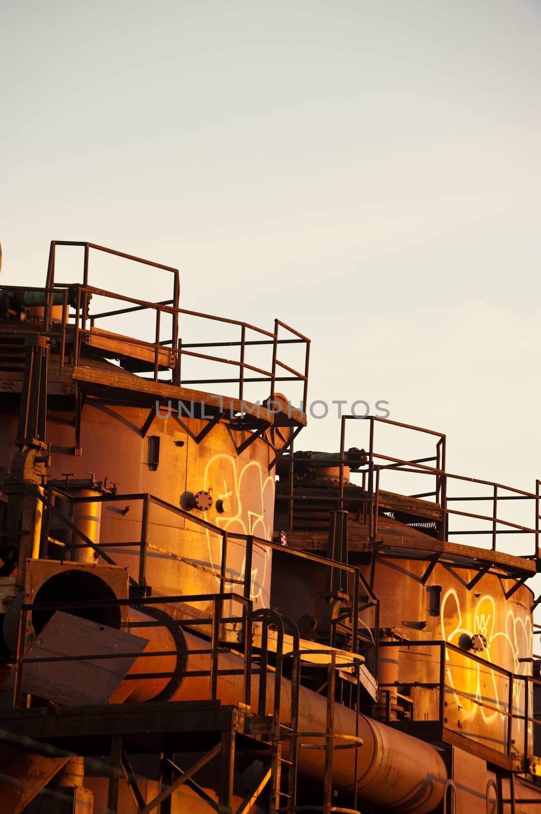 Old coal to gas plant. Seattle, Wa, USA by rongreer