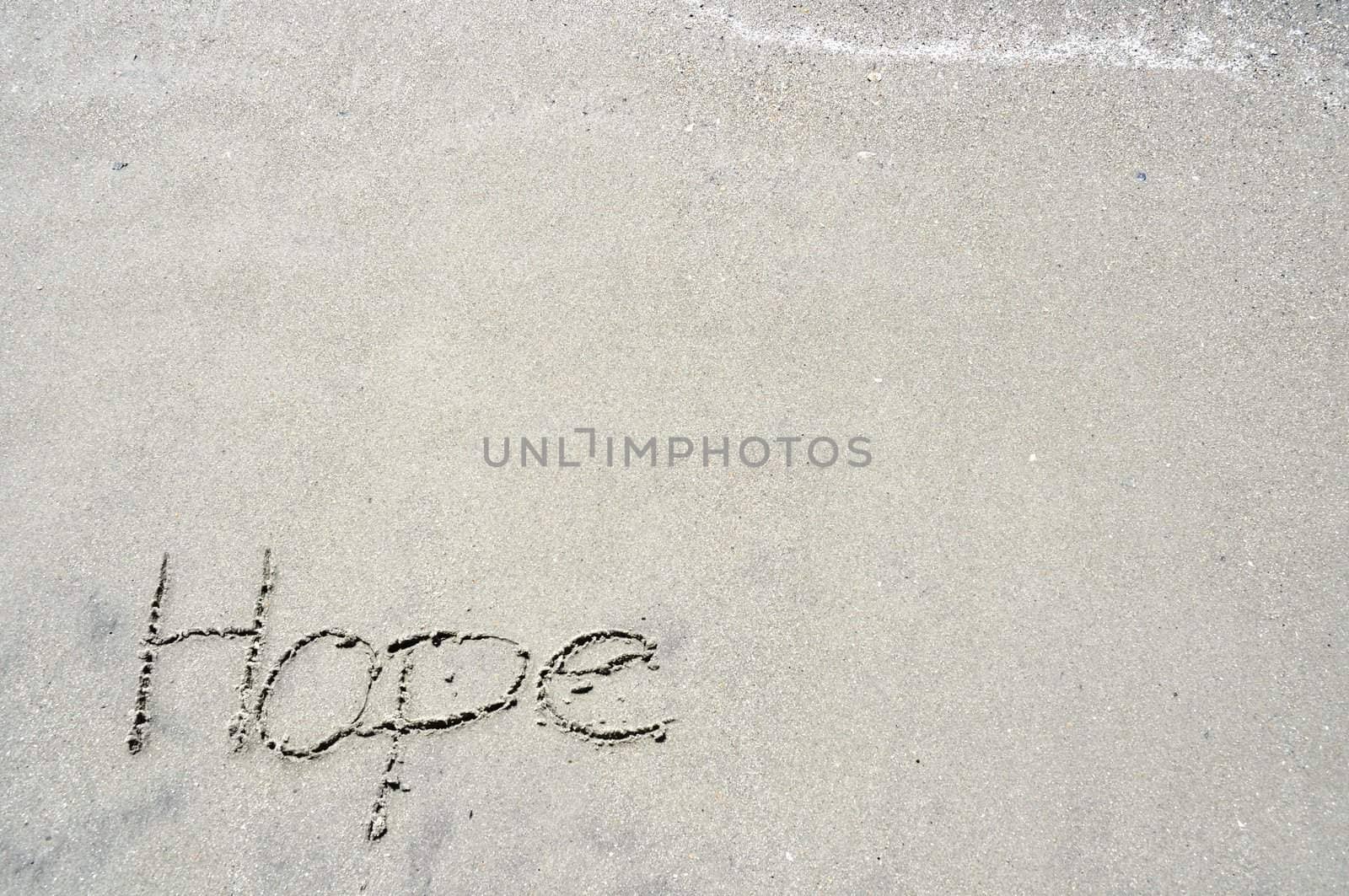 Hope in the sand by RefocusPhoto