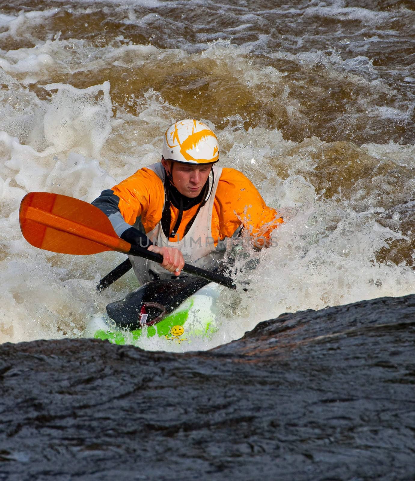 Kayaker by Chudakov