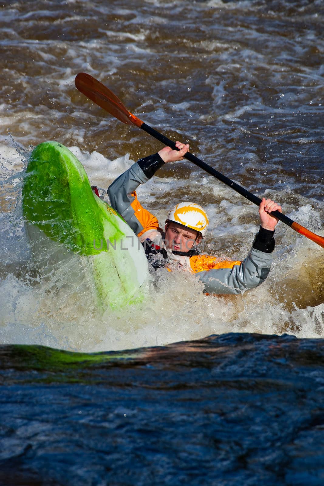 Kayaker by Chudakov