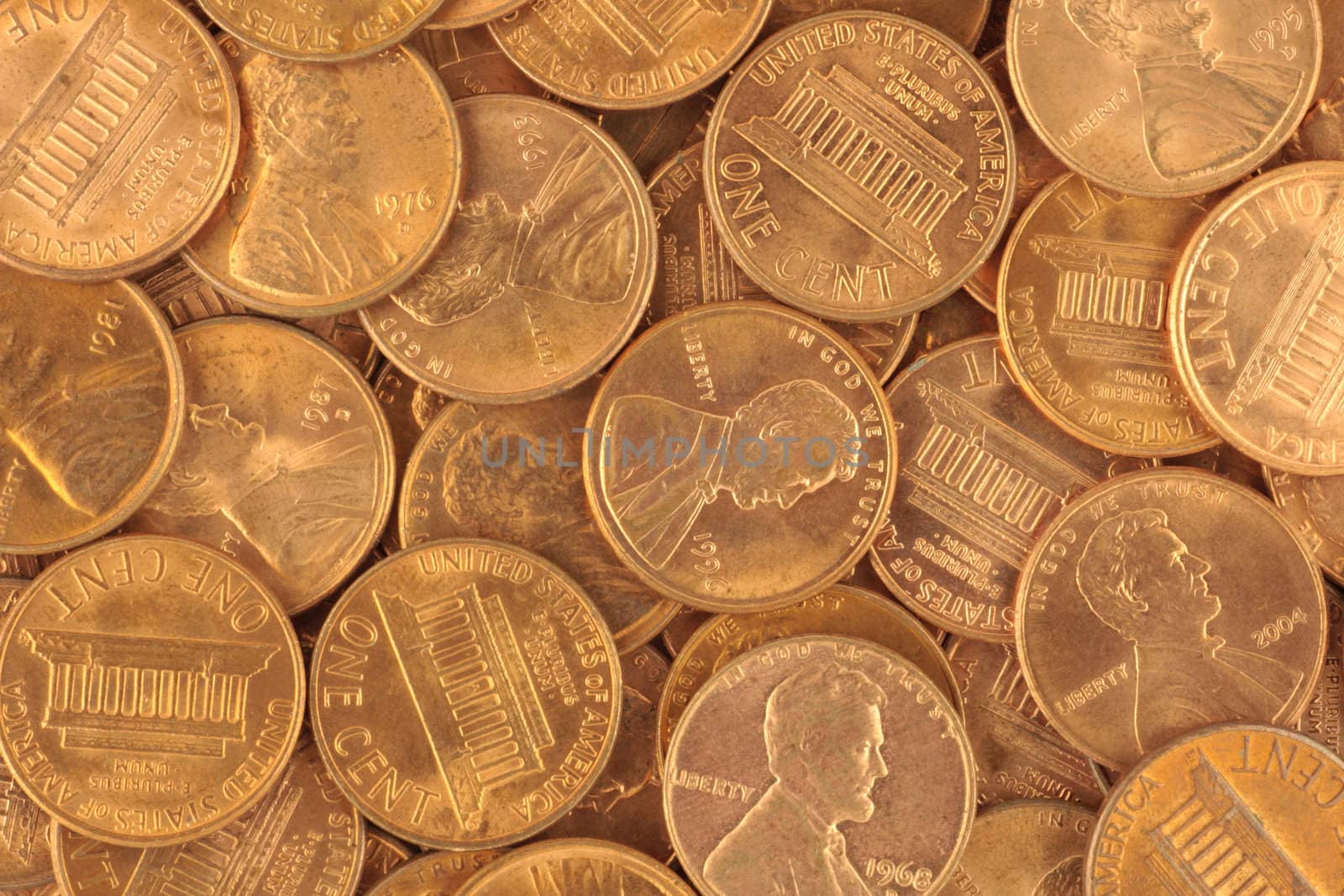 United States of America cents texture