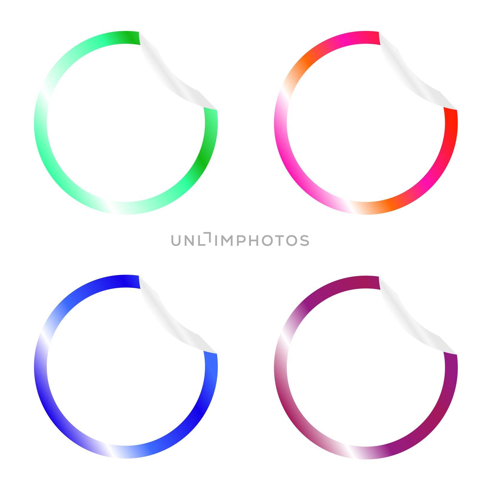 Color Stickers by Diversphoto