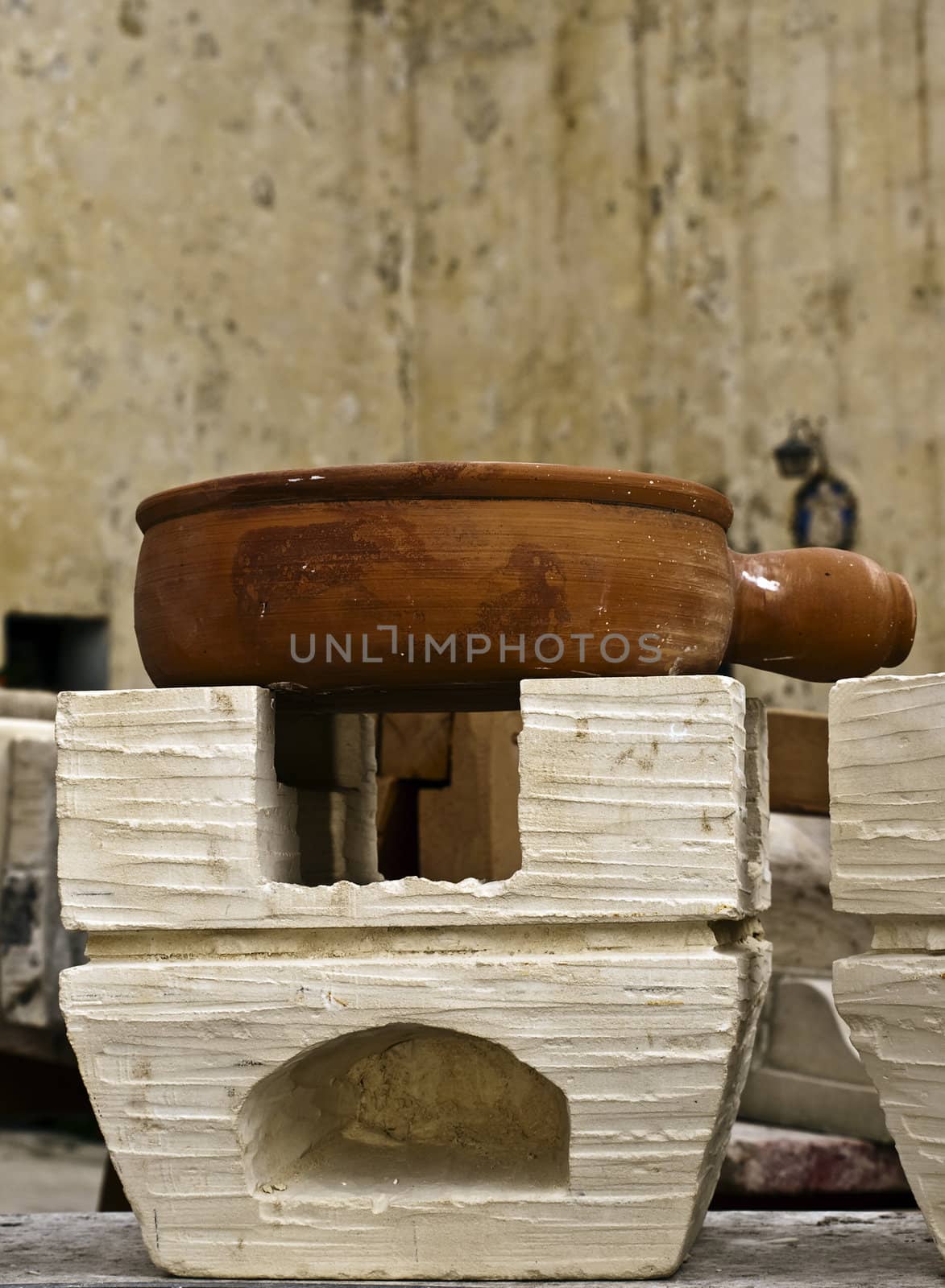 A traditional Malta stove or as locally known in Maltese as a Kenur