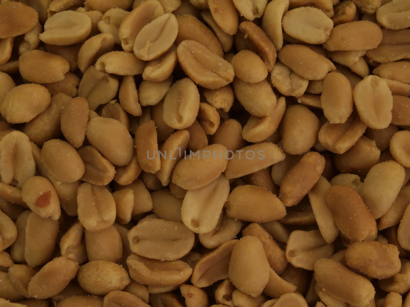 Roasted peanuts or groundnuts with no background.