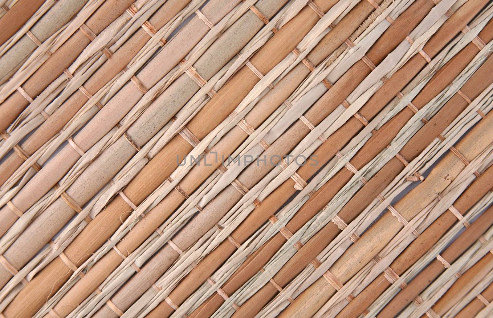 Bamboo texture background bound together in a pattern