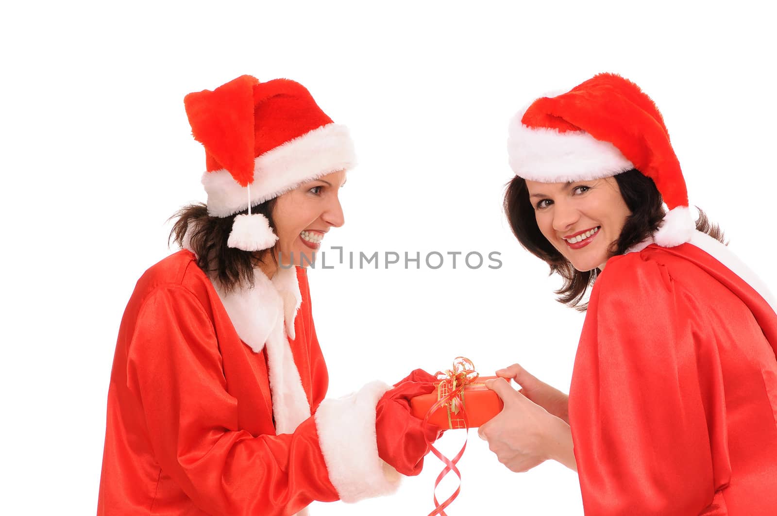 two woman santa by uriy2007