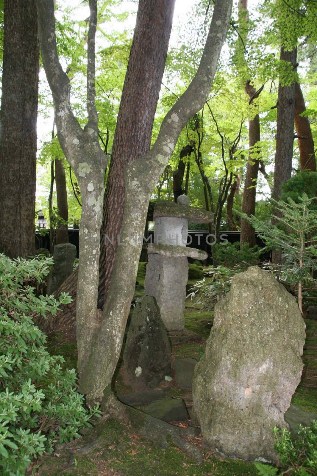 paysage au japon, representant la tranquillité