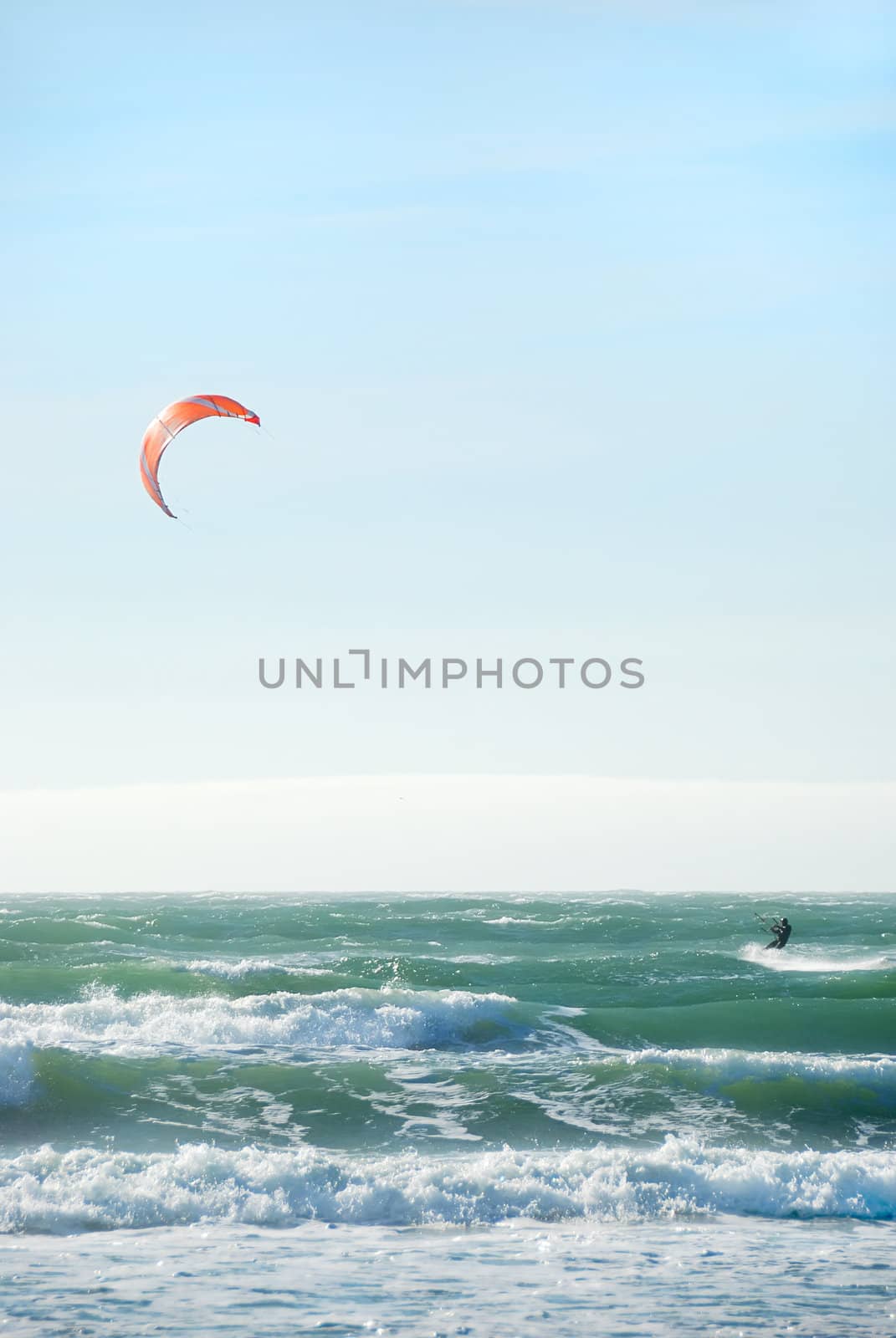 Kite Surfing in San Francisco by goldenangel