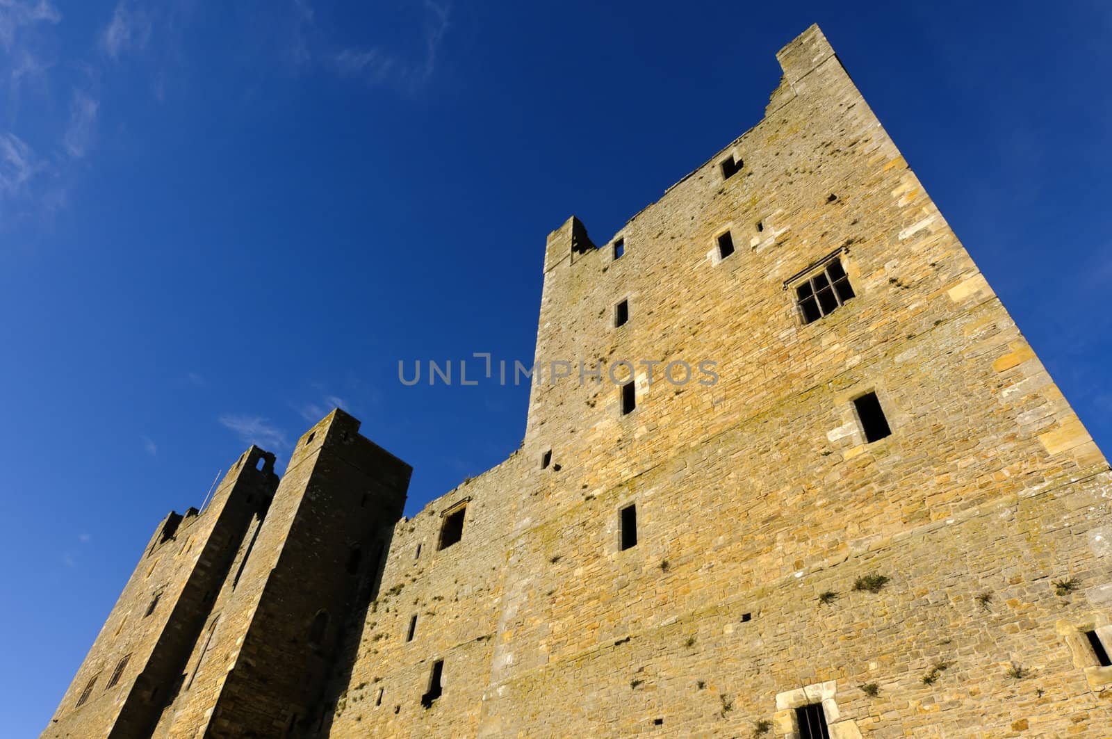 Castle Bolton built in 1399AD Wensleydale Yorkshire Dales UK