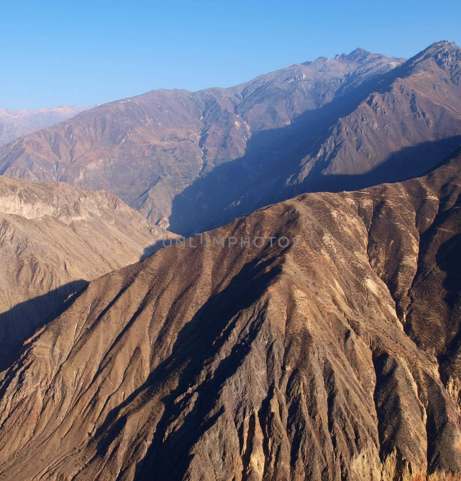 Daybreak - Mountains over the Colca Canyon