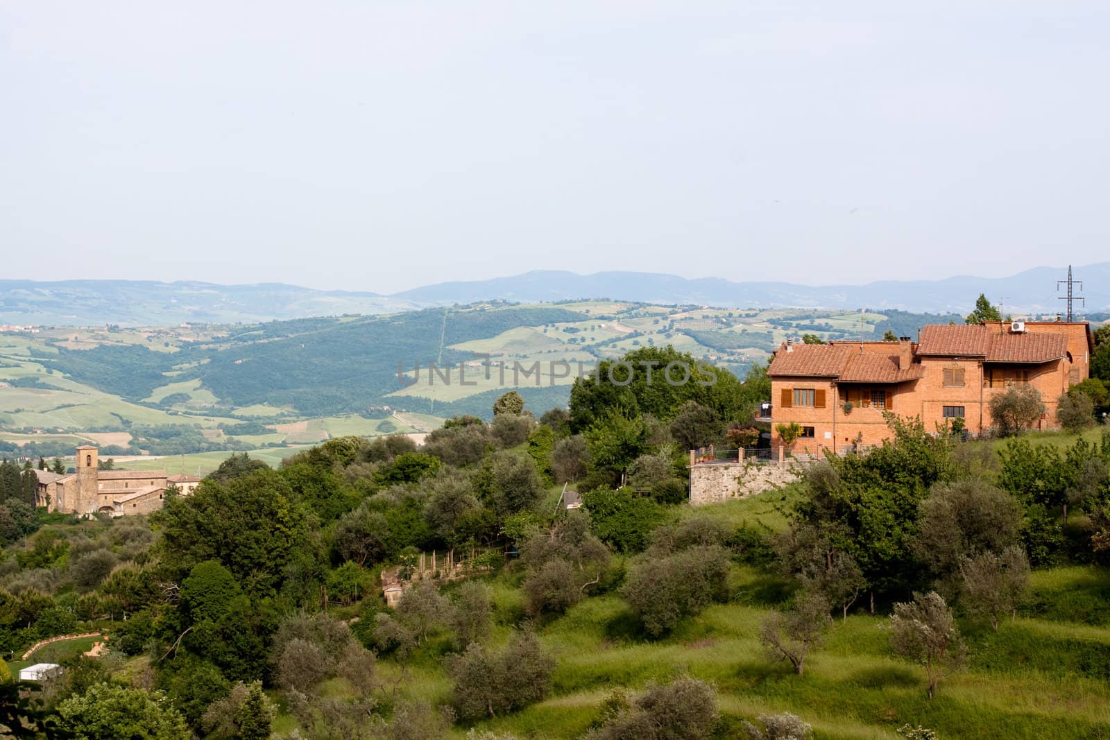 A villa in Tuskanian hills
