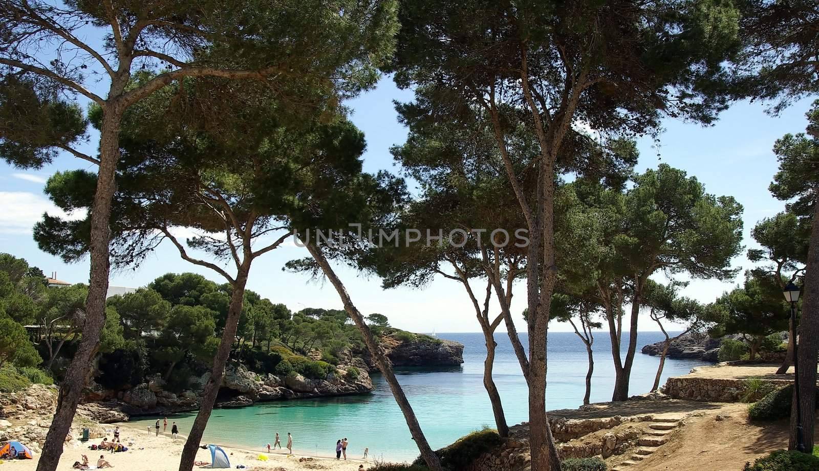 Bay in Mallorca by FotoFrank