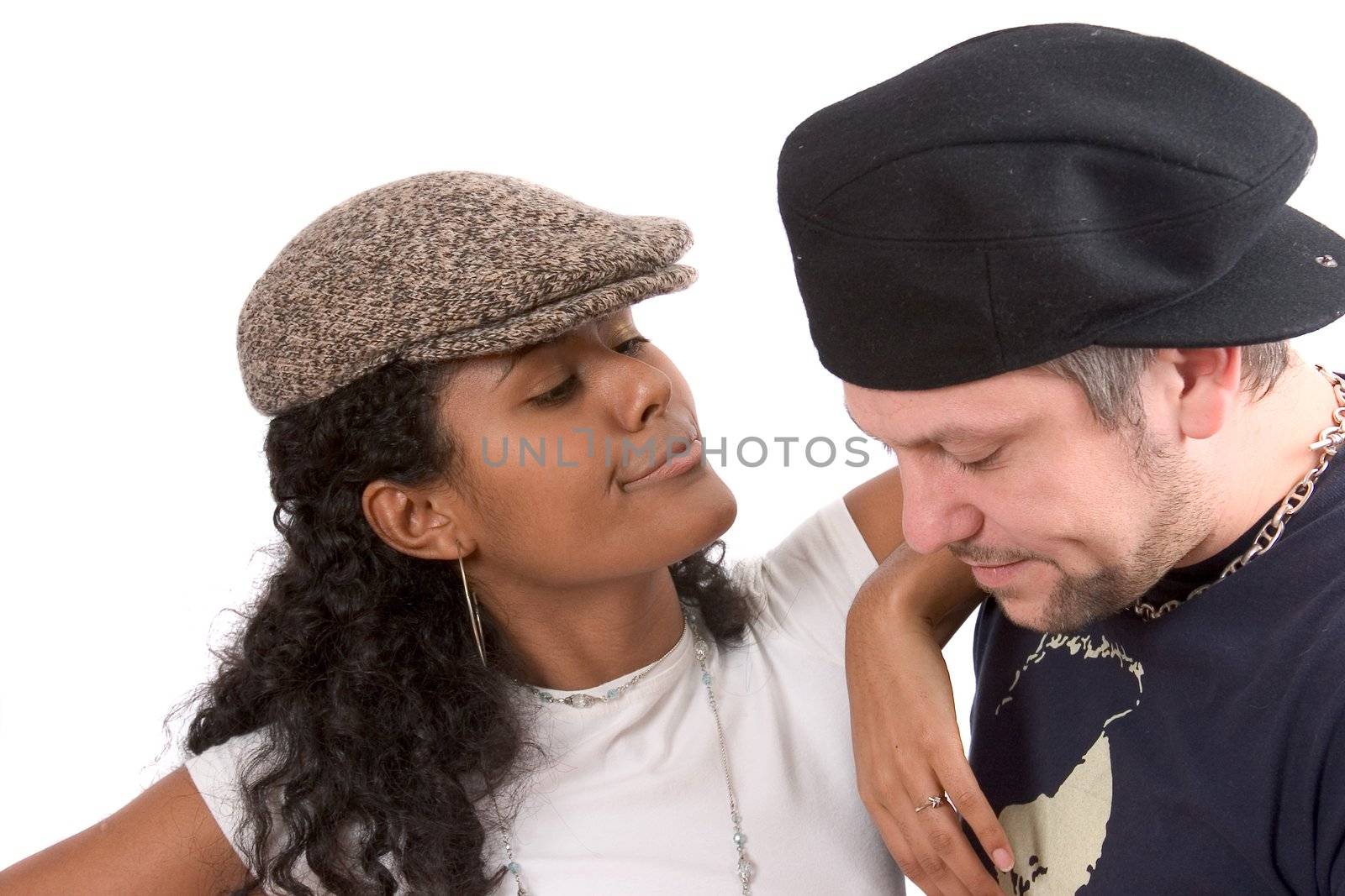 Young couple in an argument
