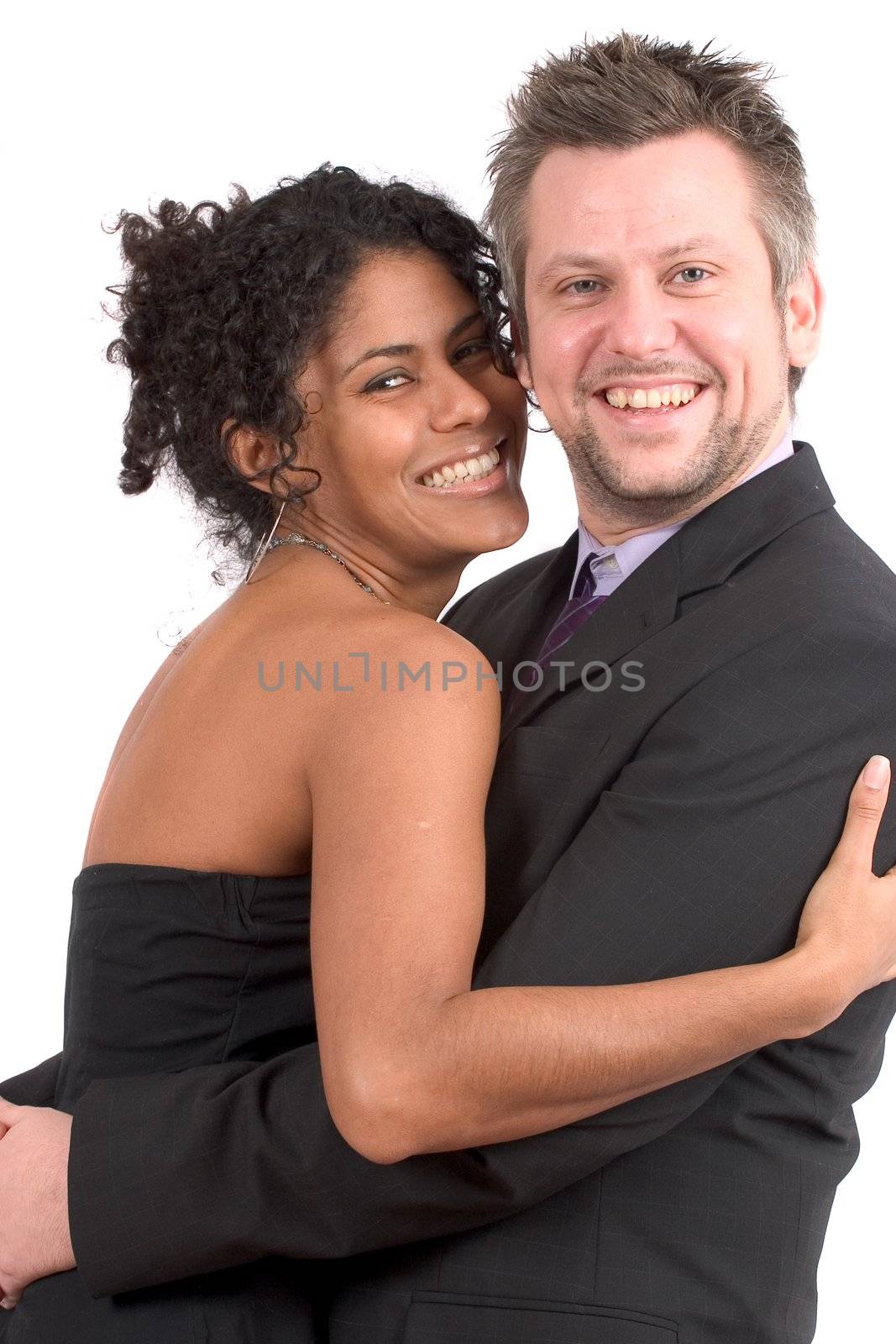Lovely diverse couple by Fotosmurf