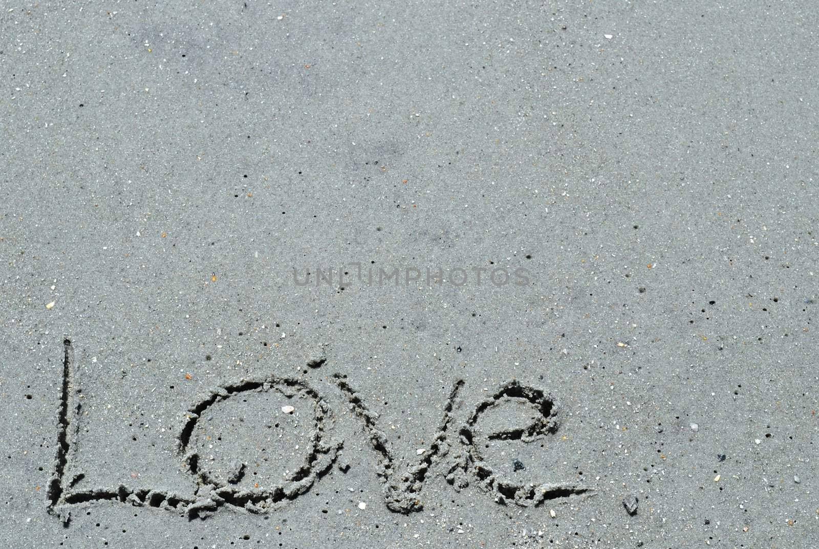 Love In the Sand by RefocusPhoto