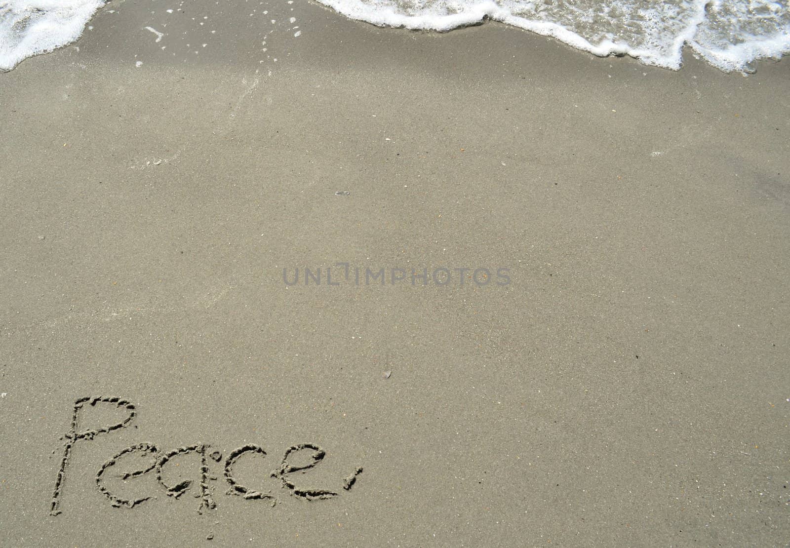 Peace Written in the Sand