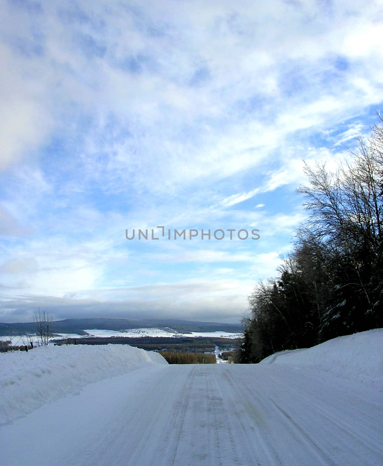 Winter Road by Karolus