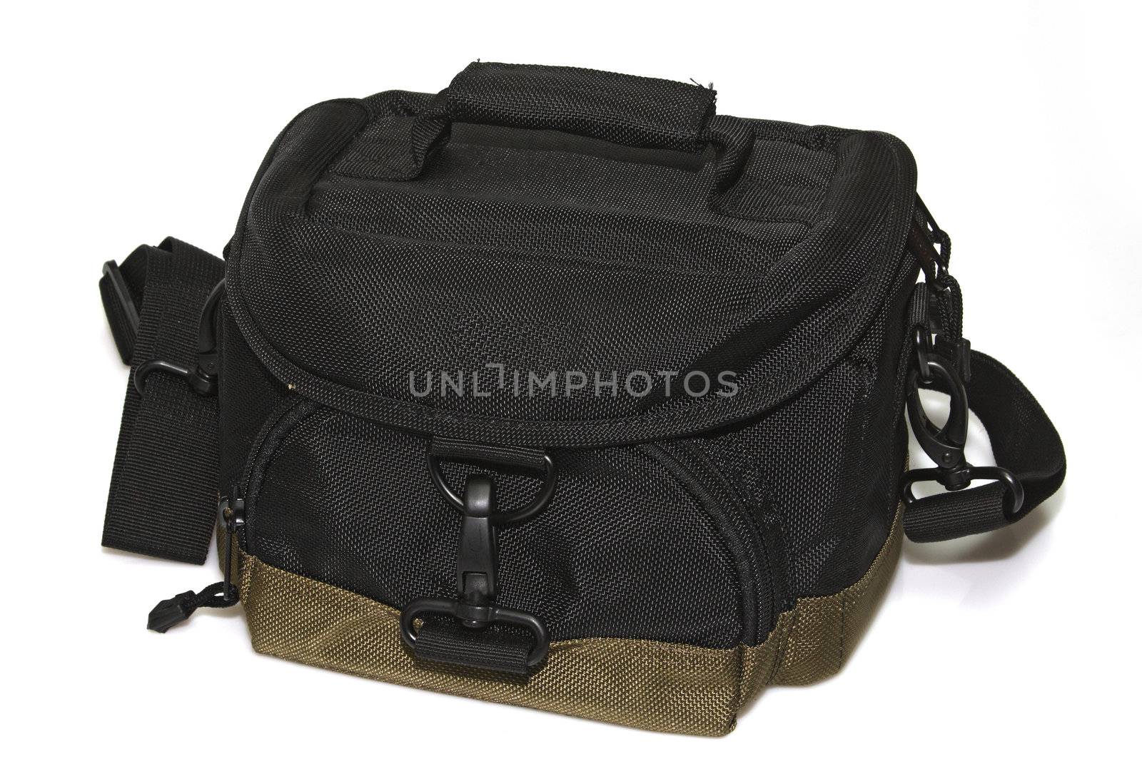 Photo bag on a white background