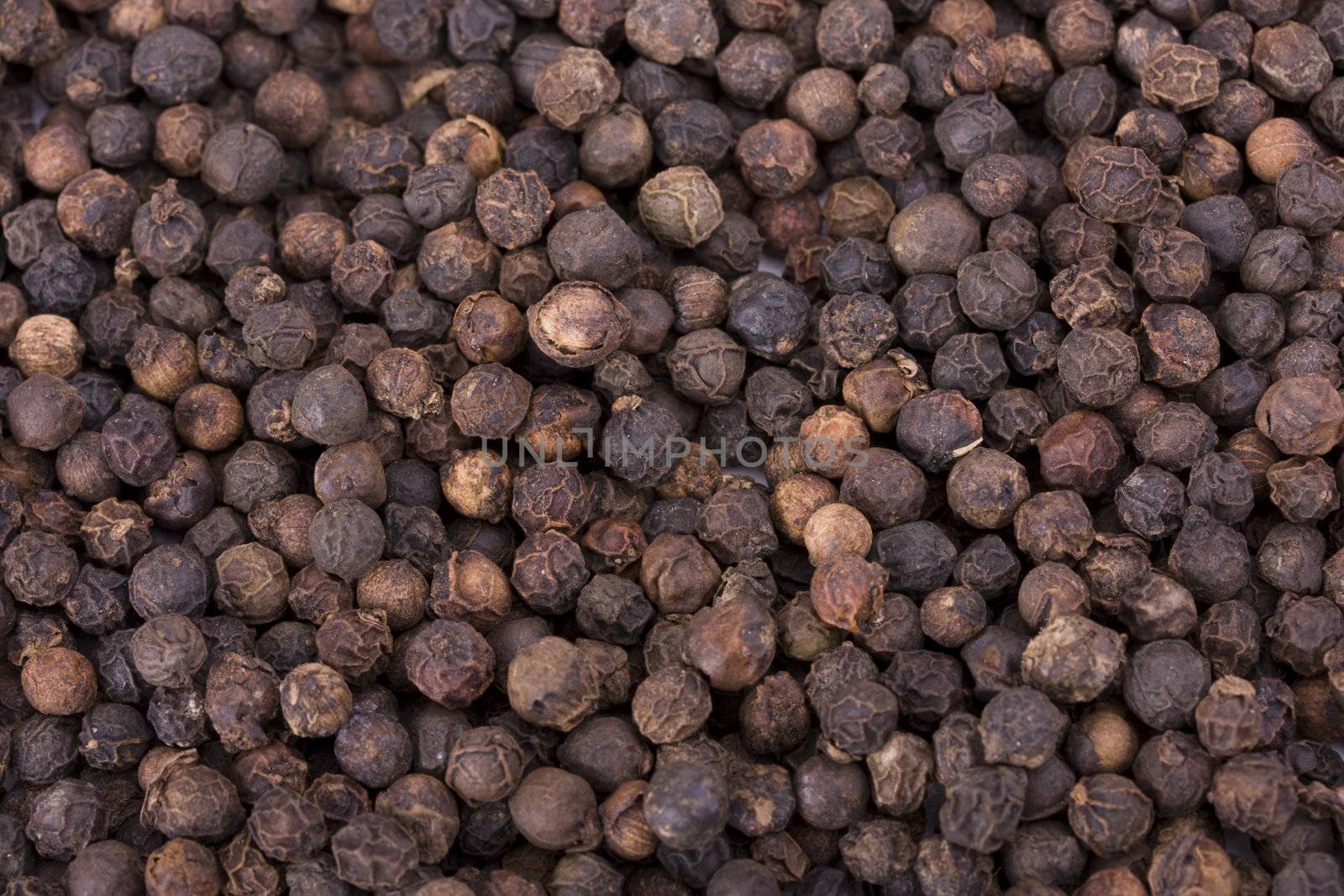 a lot of peppercorns useful as background