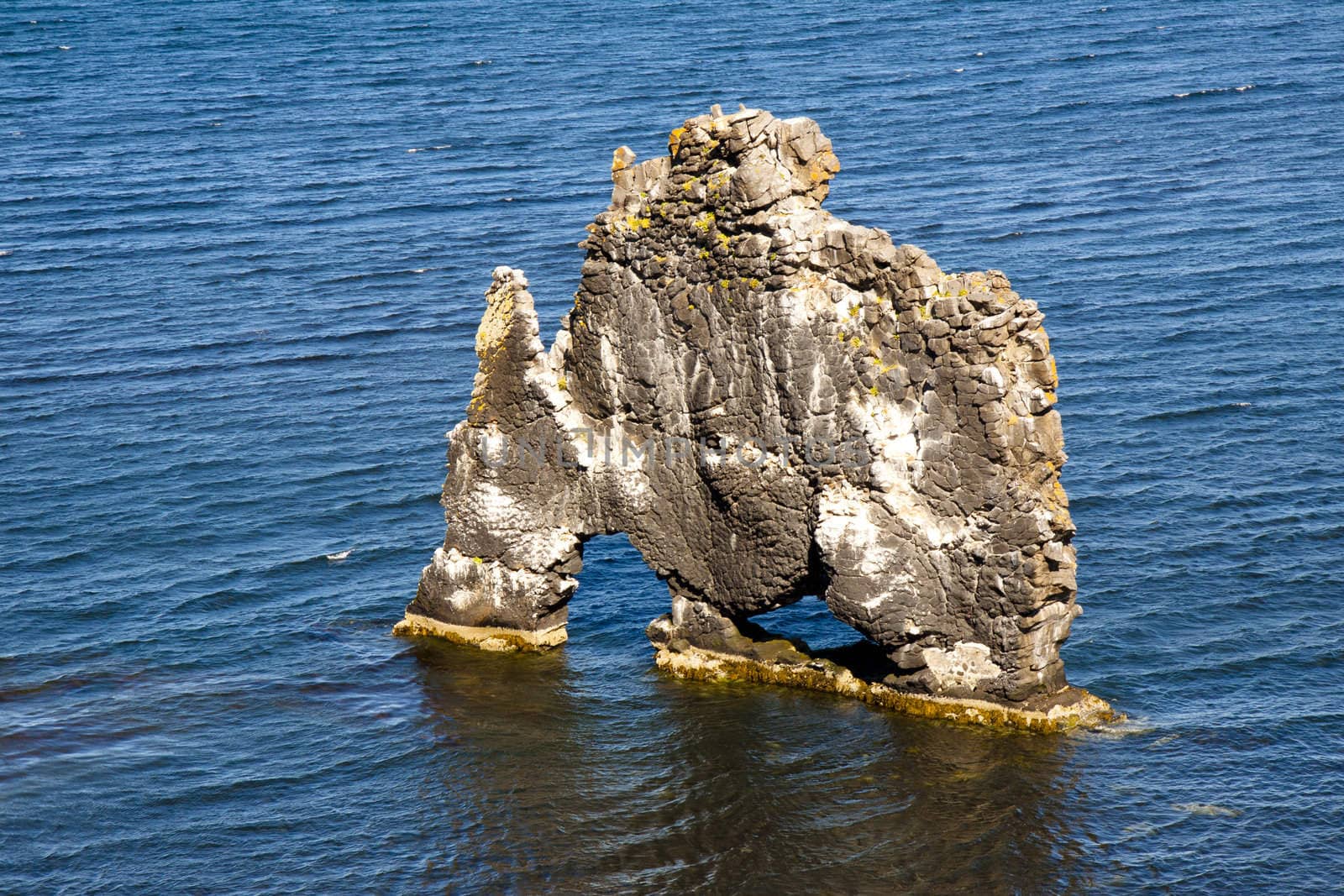 Beauty and big formation - Hvitserkur in Iceland
