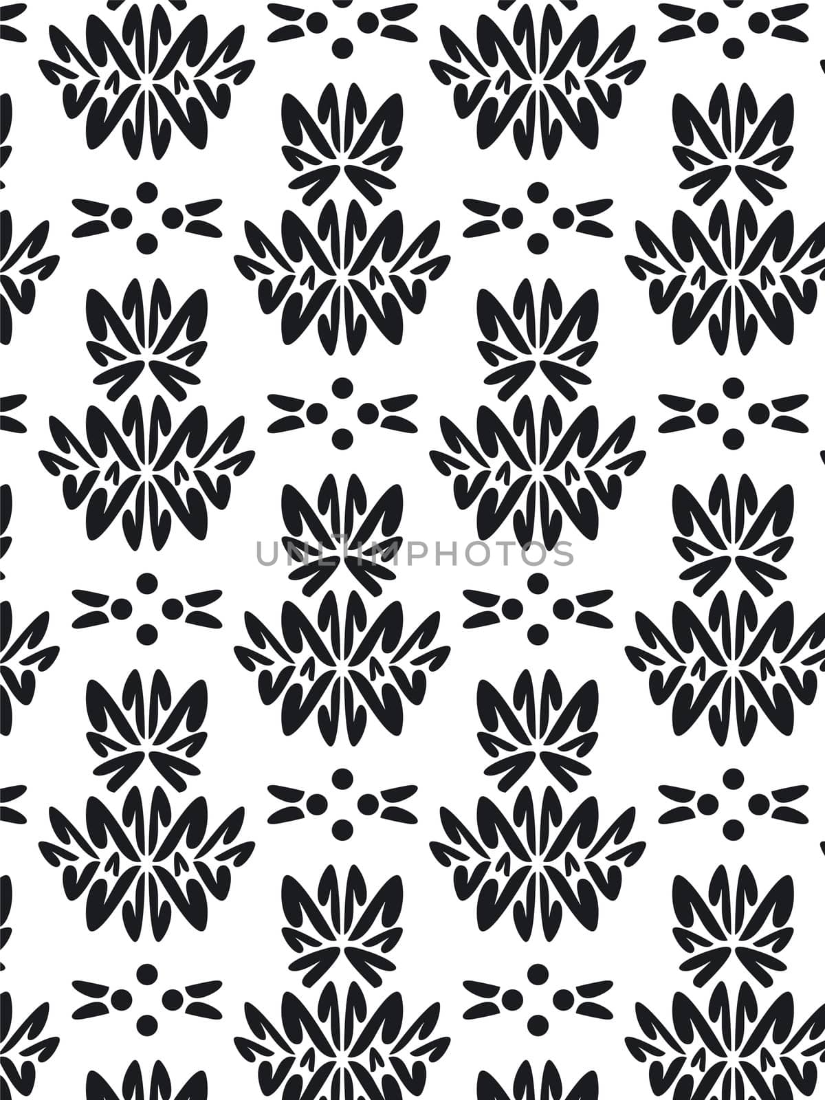 Damask Style Pattern Background - BN texture