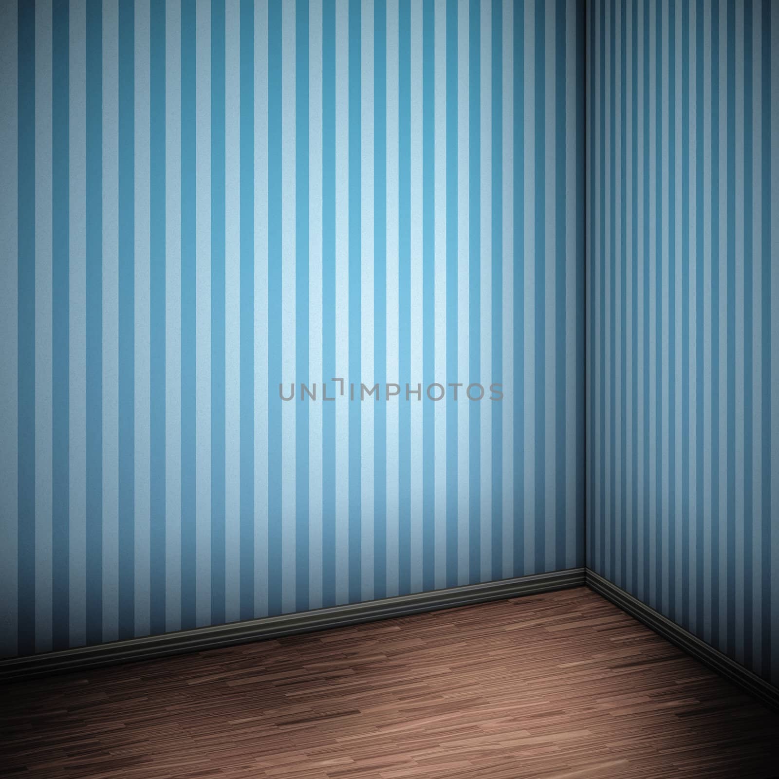An image of a nice blue room for your content