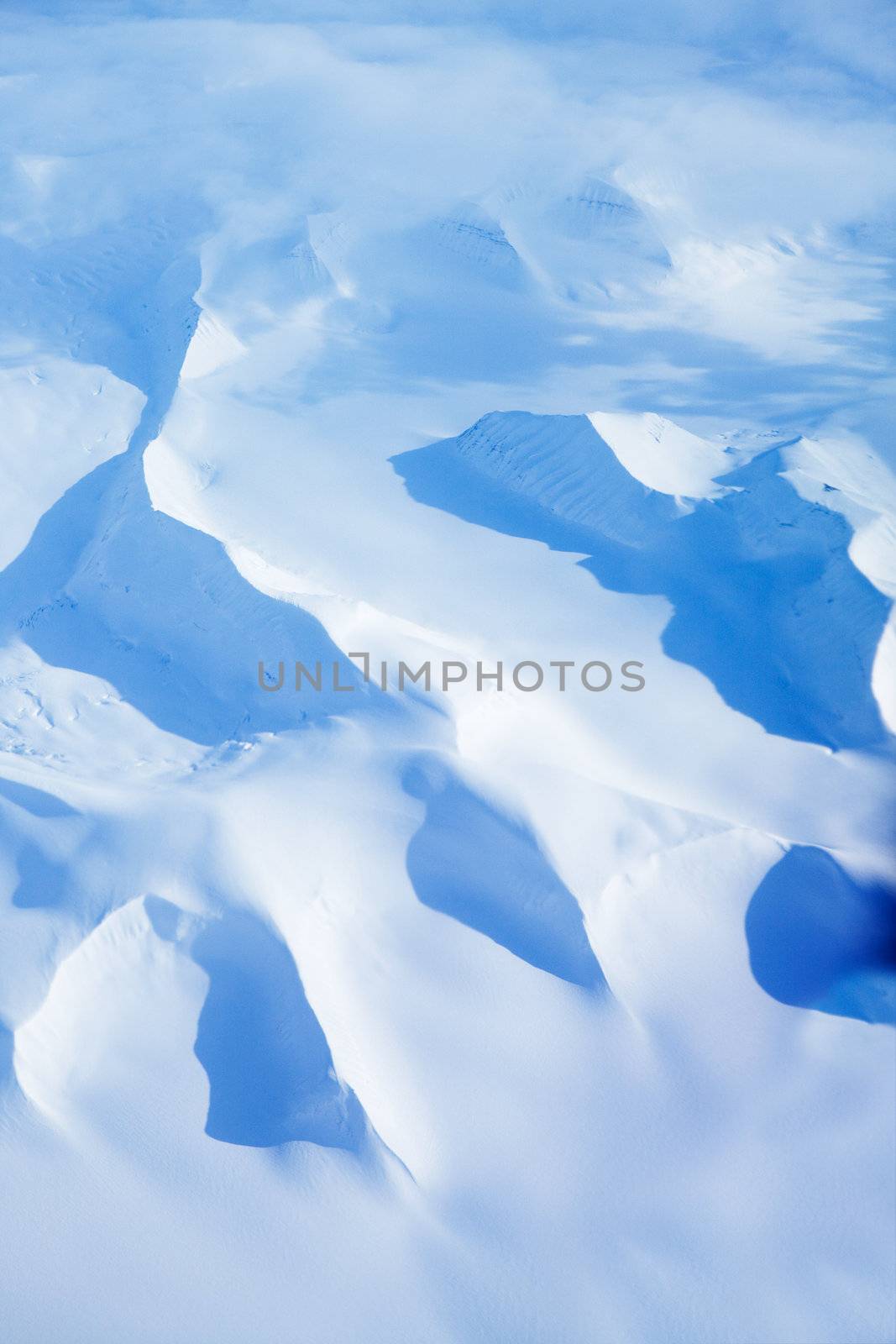 Snow Covered Mountains by leaf