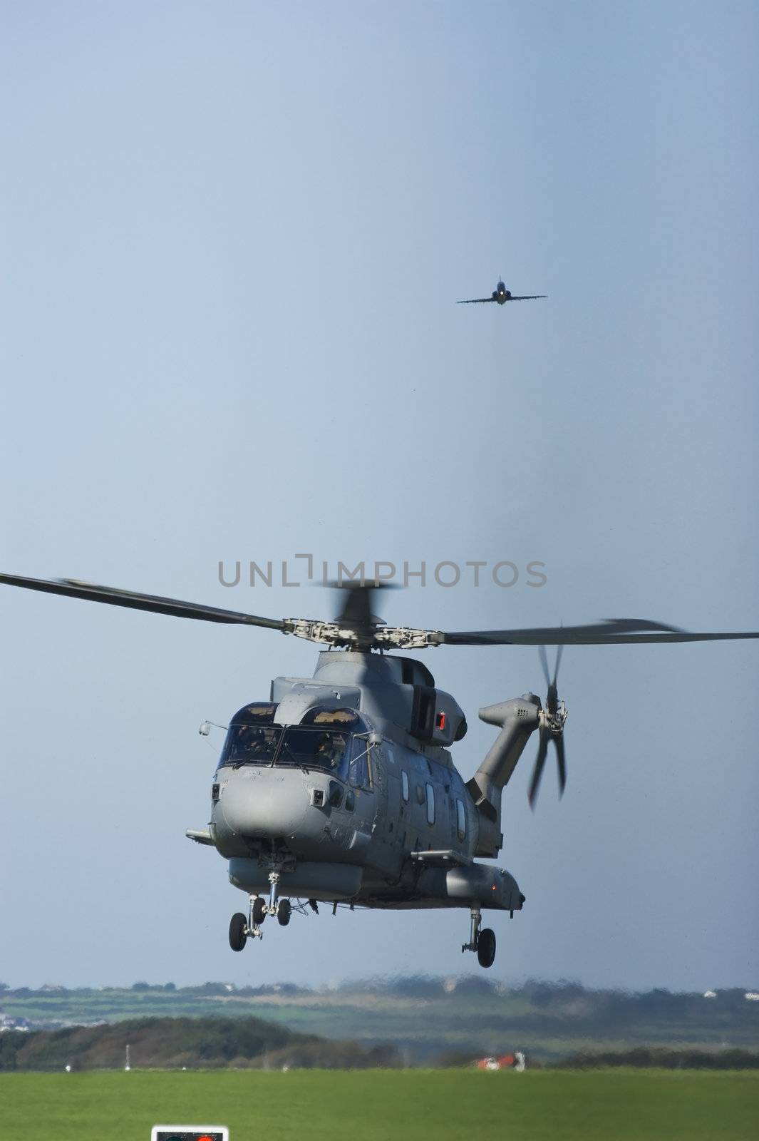 Royal Navy Anti-Submarine Warfare Merlin HM1 helicopter